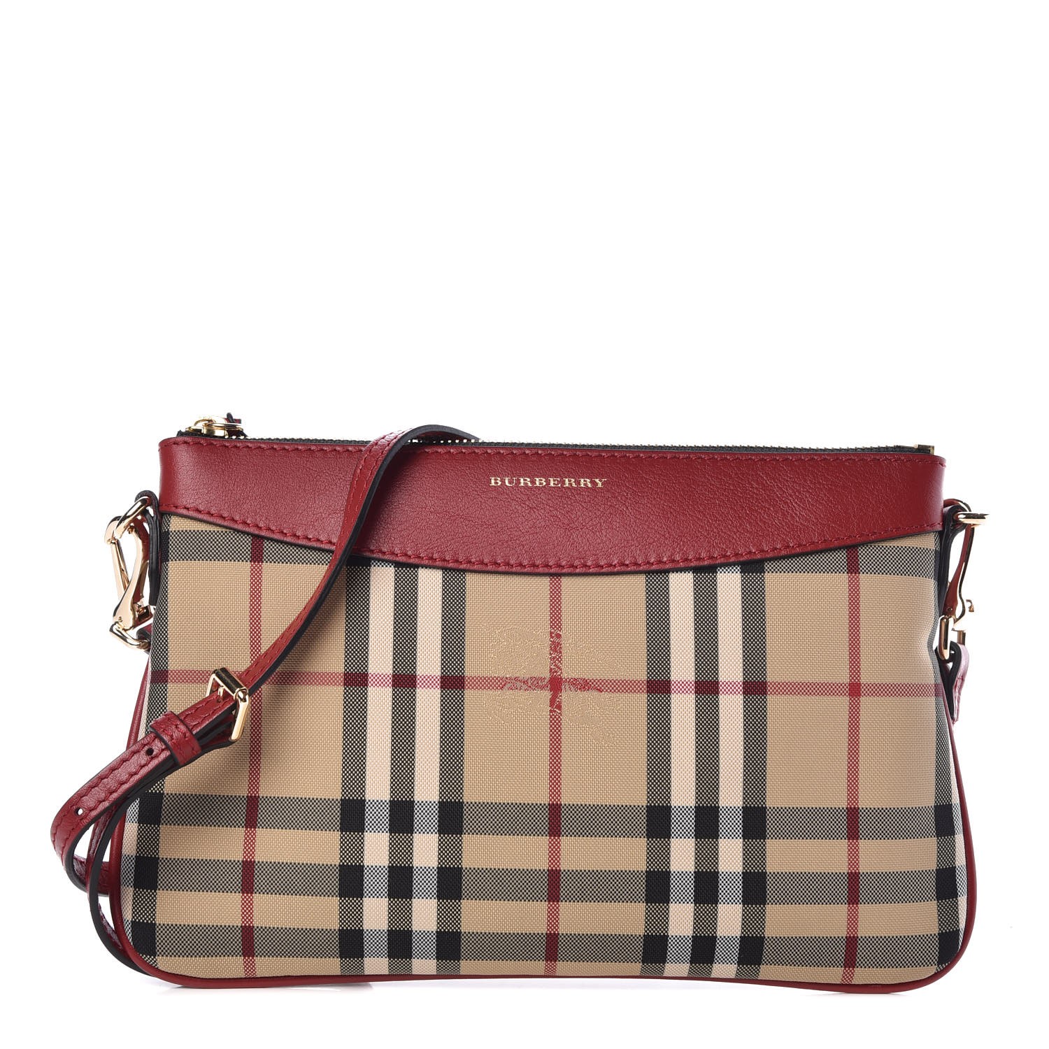 burberry horseferry check crossbody bag