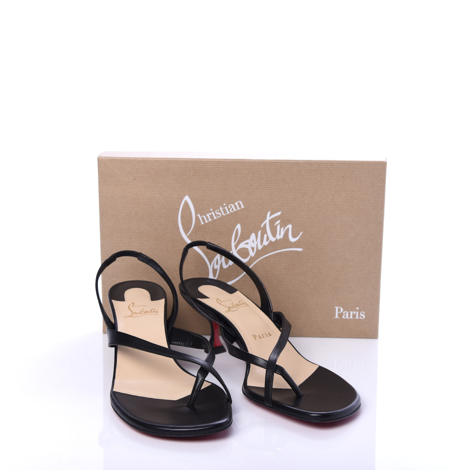 louboutin thong sandals