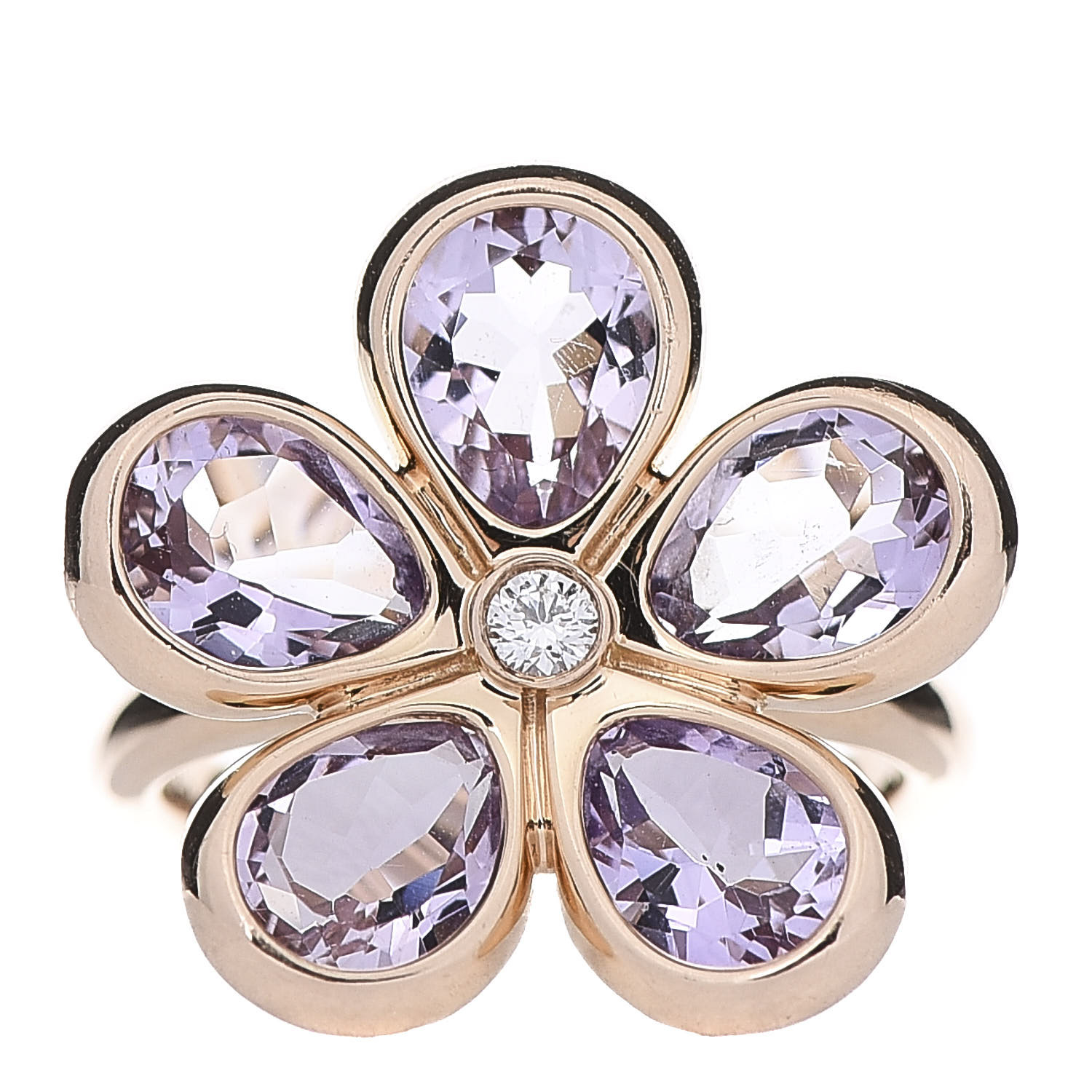 tiffany amethyst flower ring