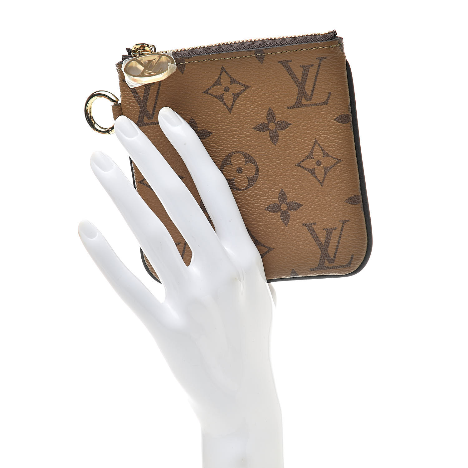 LOUIS VUITTON Reverse Monogram Trio Square Pouch 521339