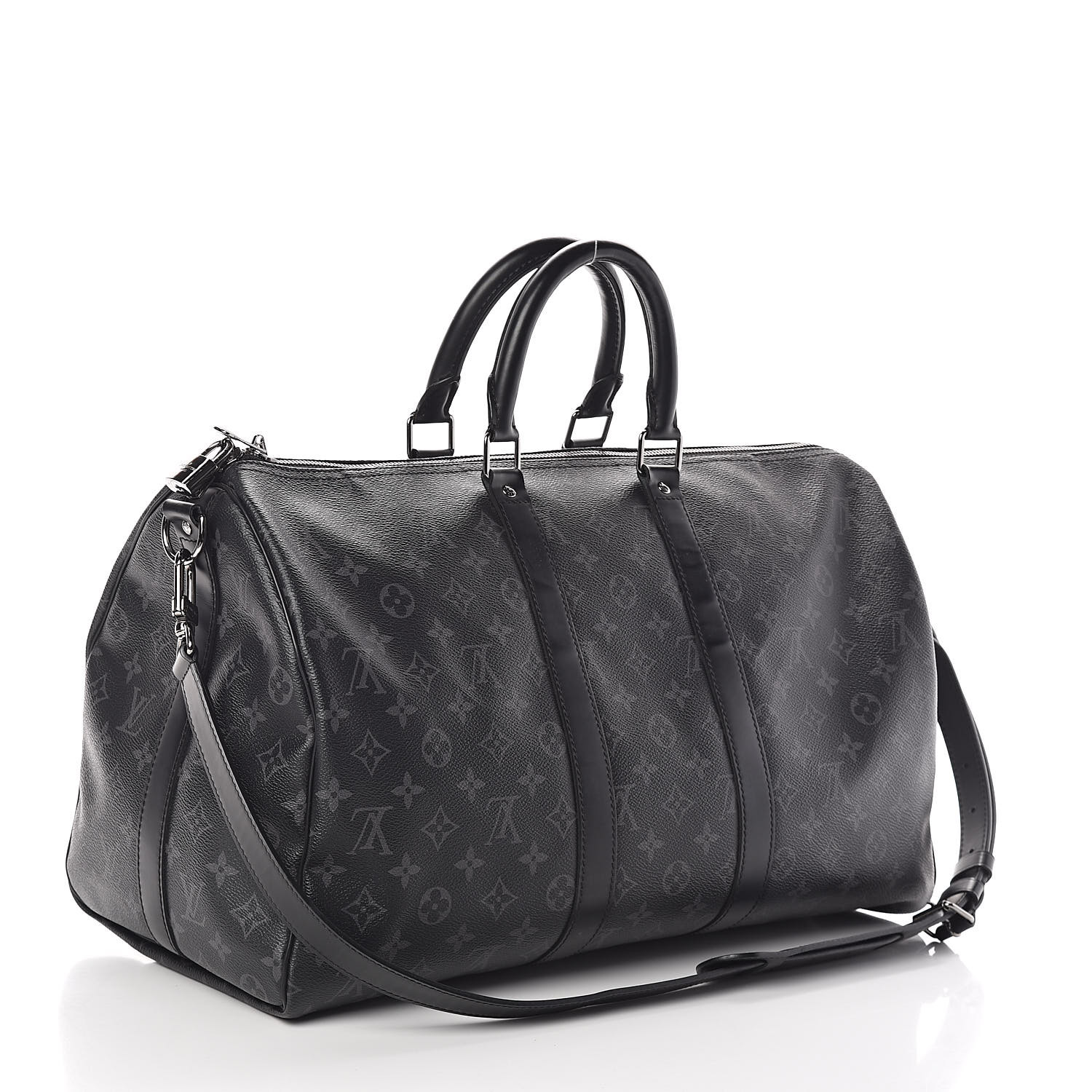 LOUIS VUITTON Monogram Eclipse Keepall Bandouliere 45 505061