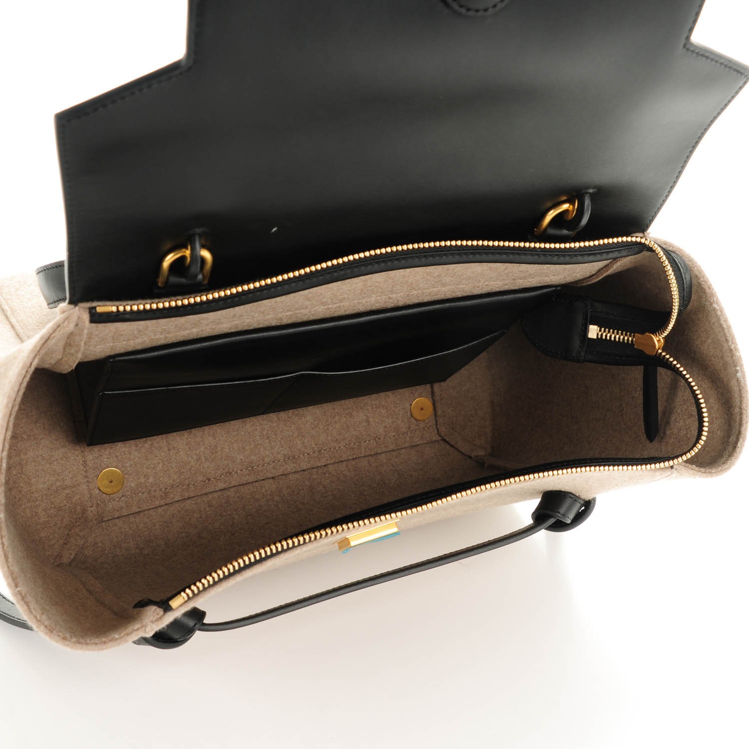 celine felt bag