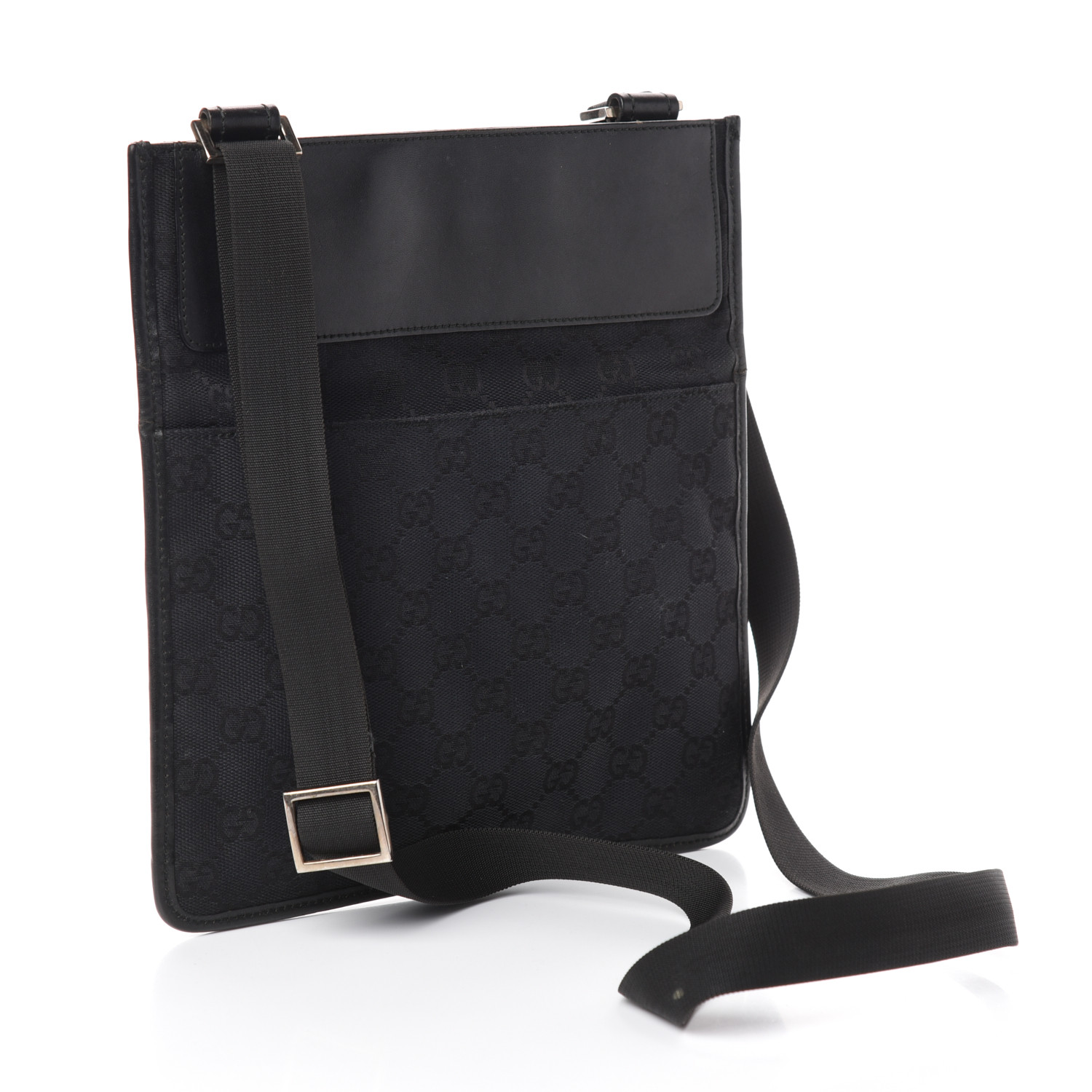 gucci monogram crossbody bag black