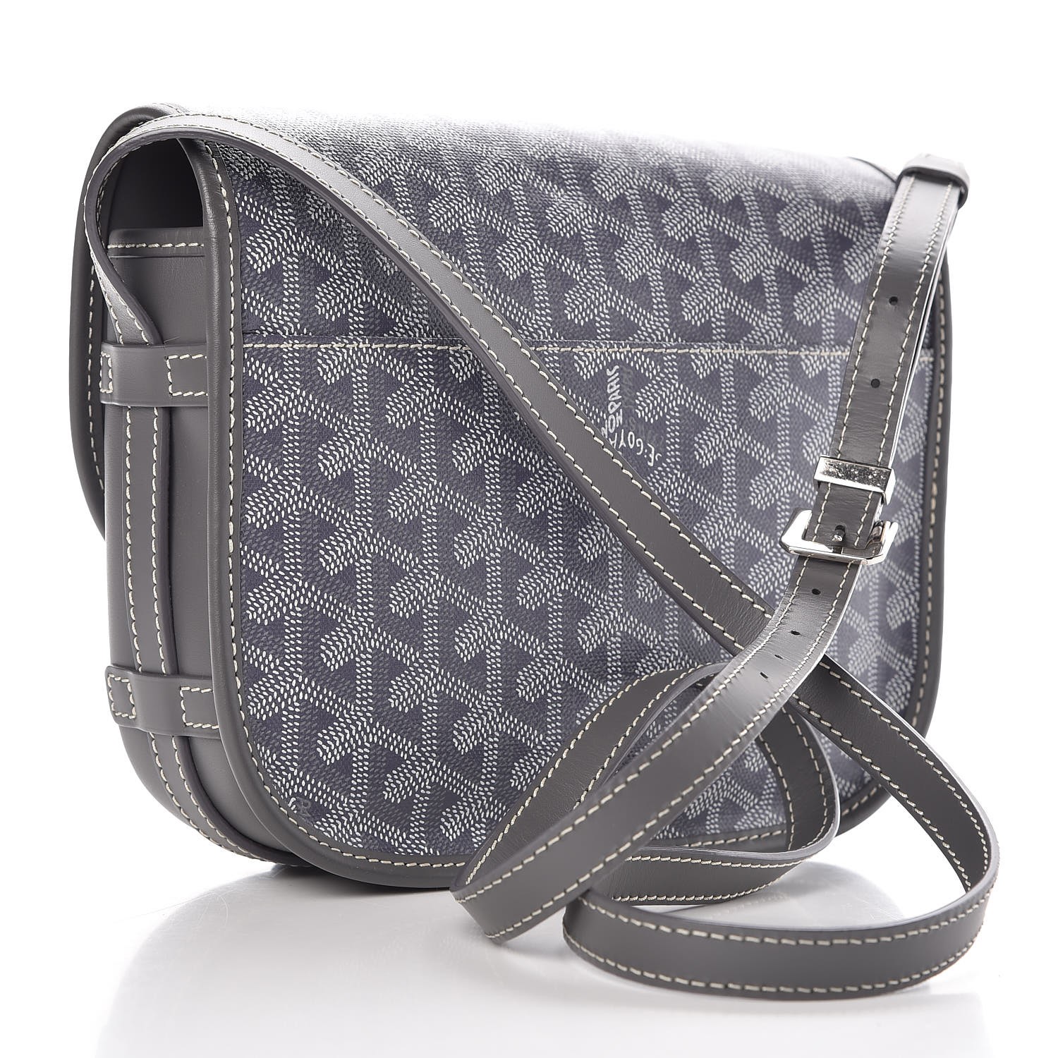 Goyard Customized White 'Butterflies' Monogram St Louis GM Bag at