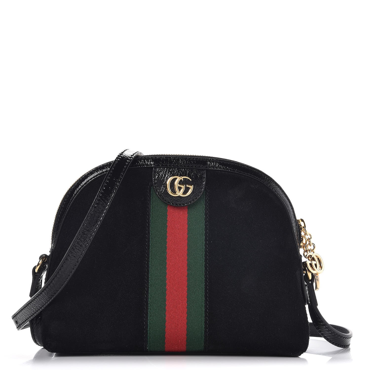 ophidia small shoulder bag black