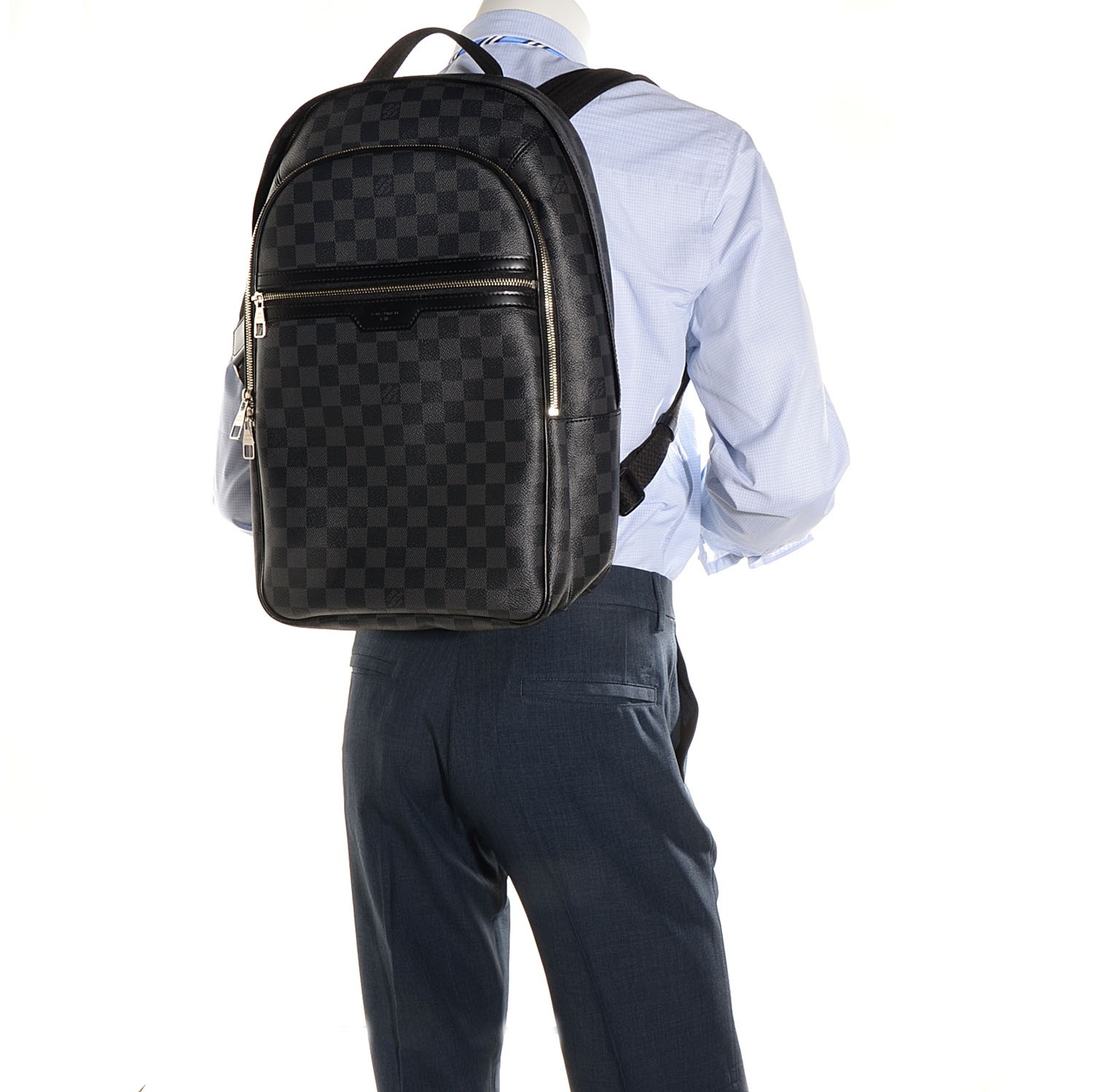 louis vuitton damier graphite michael backpack