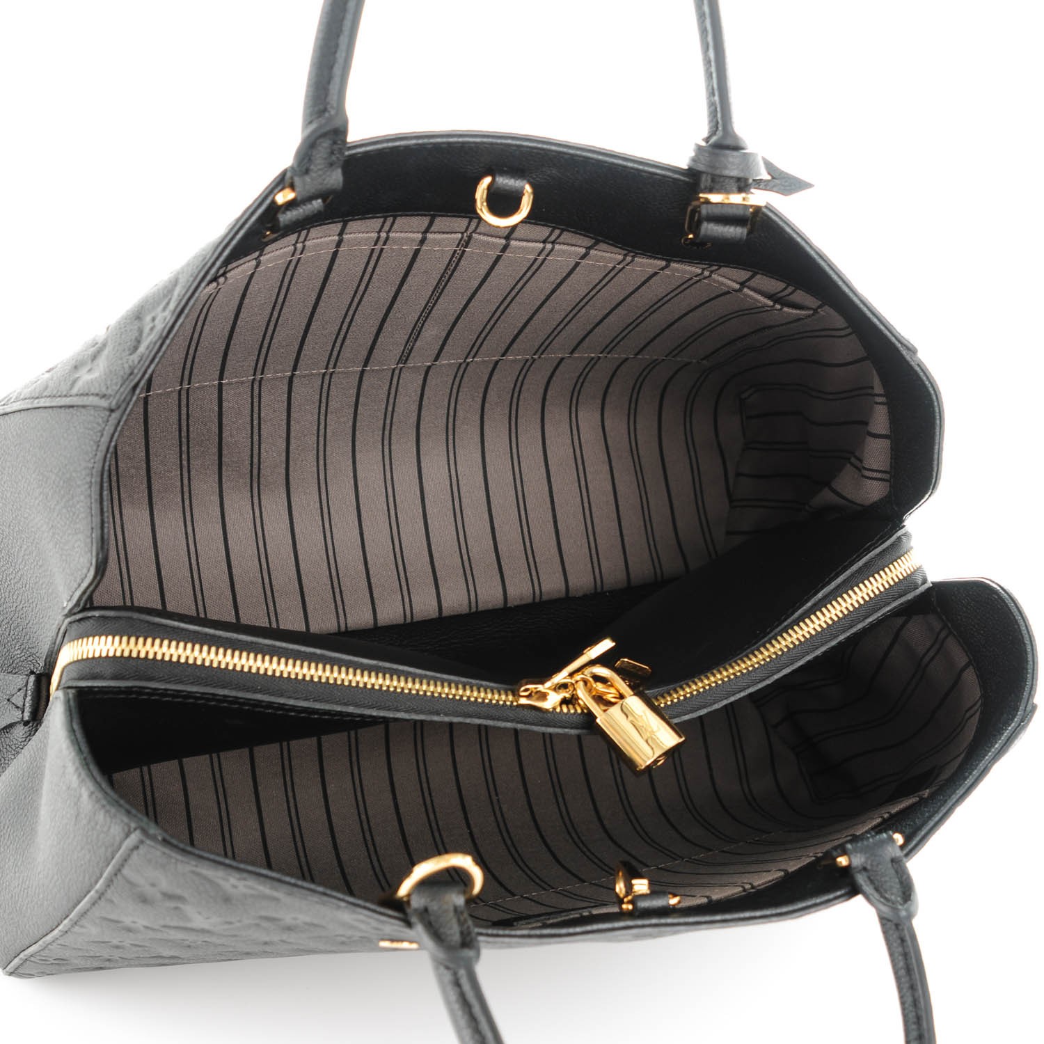 lv montaigne gm blackout LOUIS VUITTON Empreinte Montaigne GM Black 148900