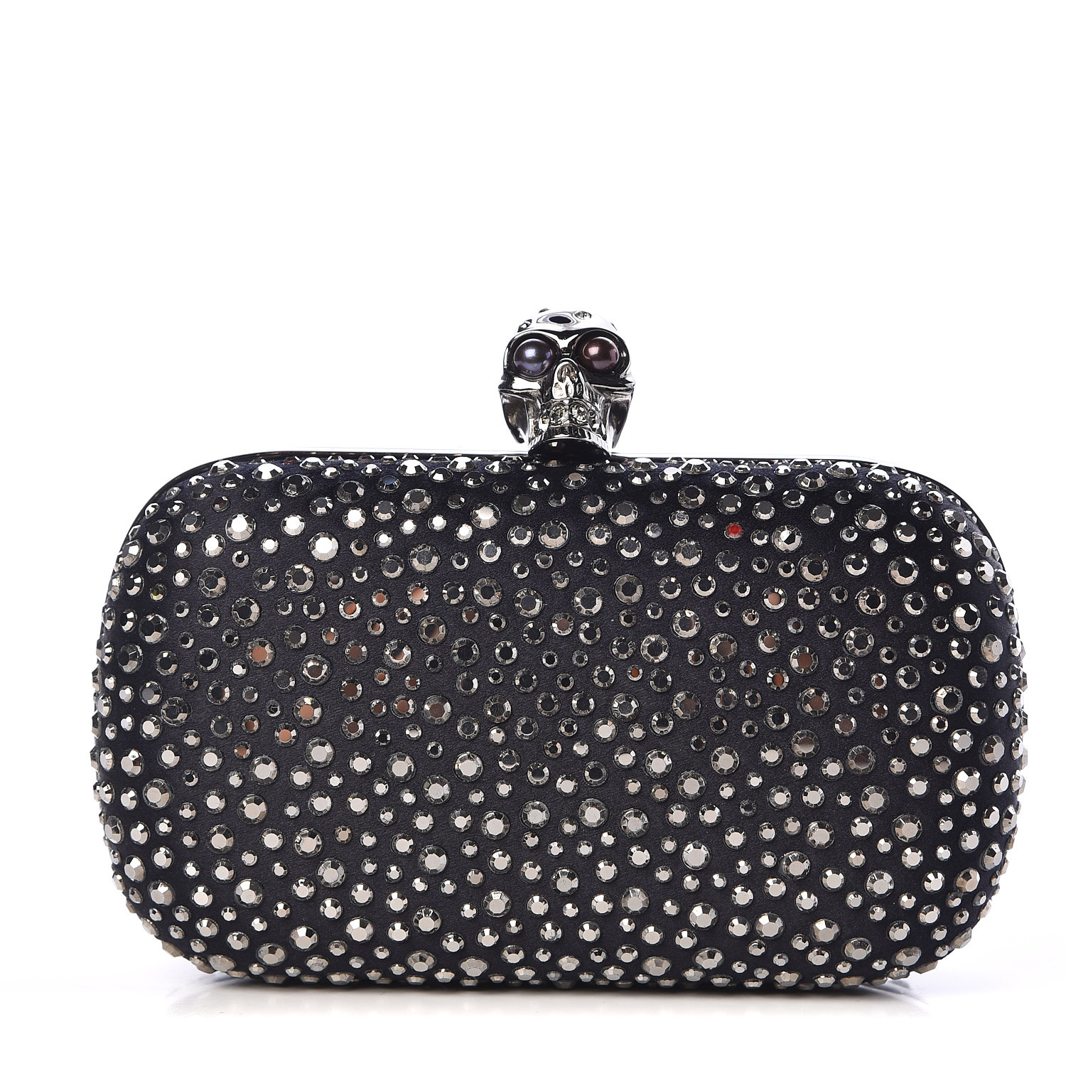 alexander mcqueen black clutch