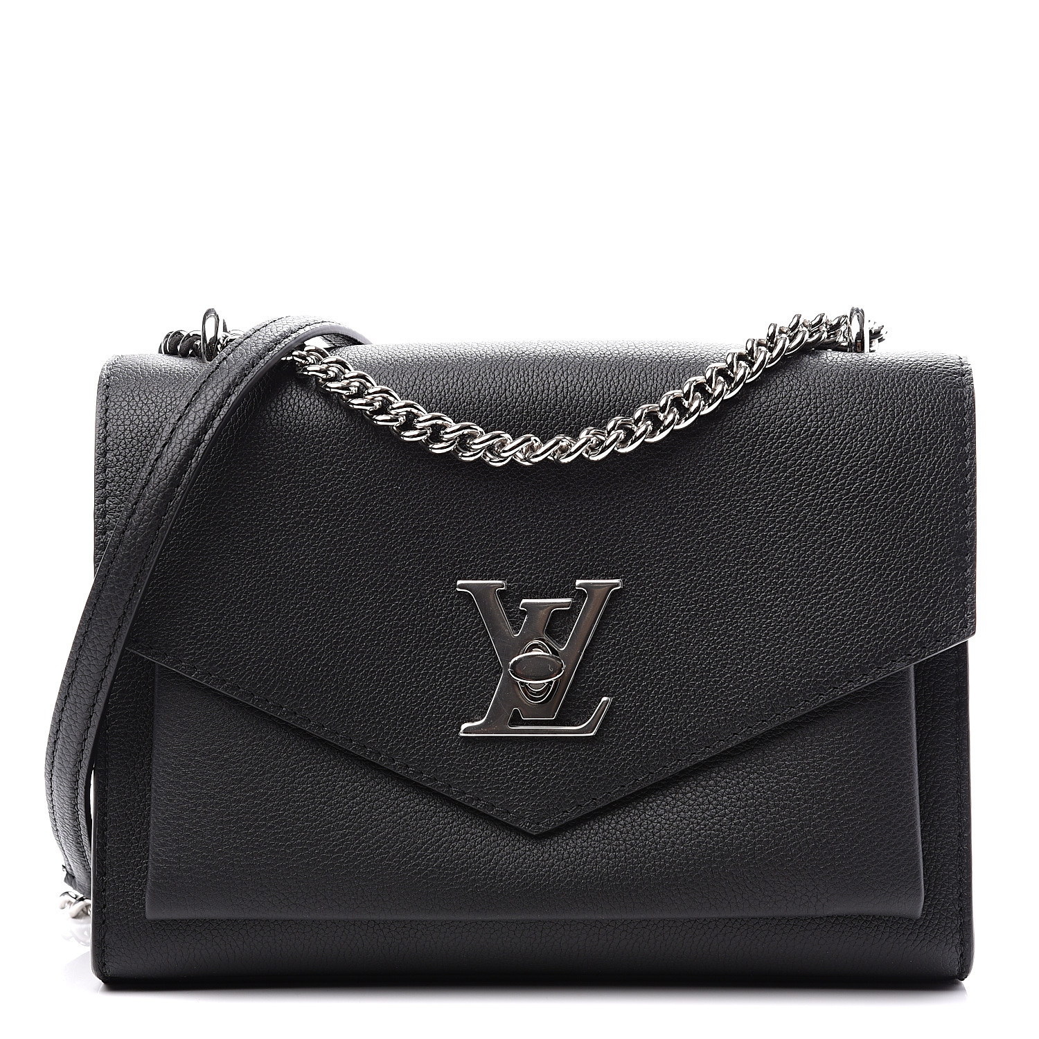 Louis Vuitton Mylockme Chain Pochette Leather at 1stDibs