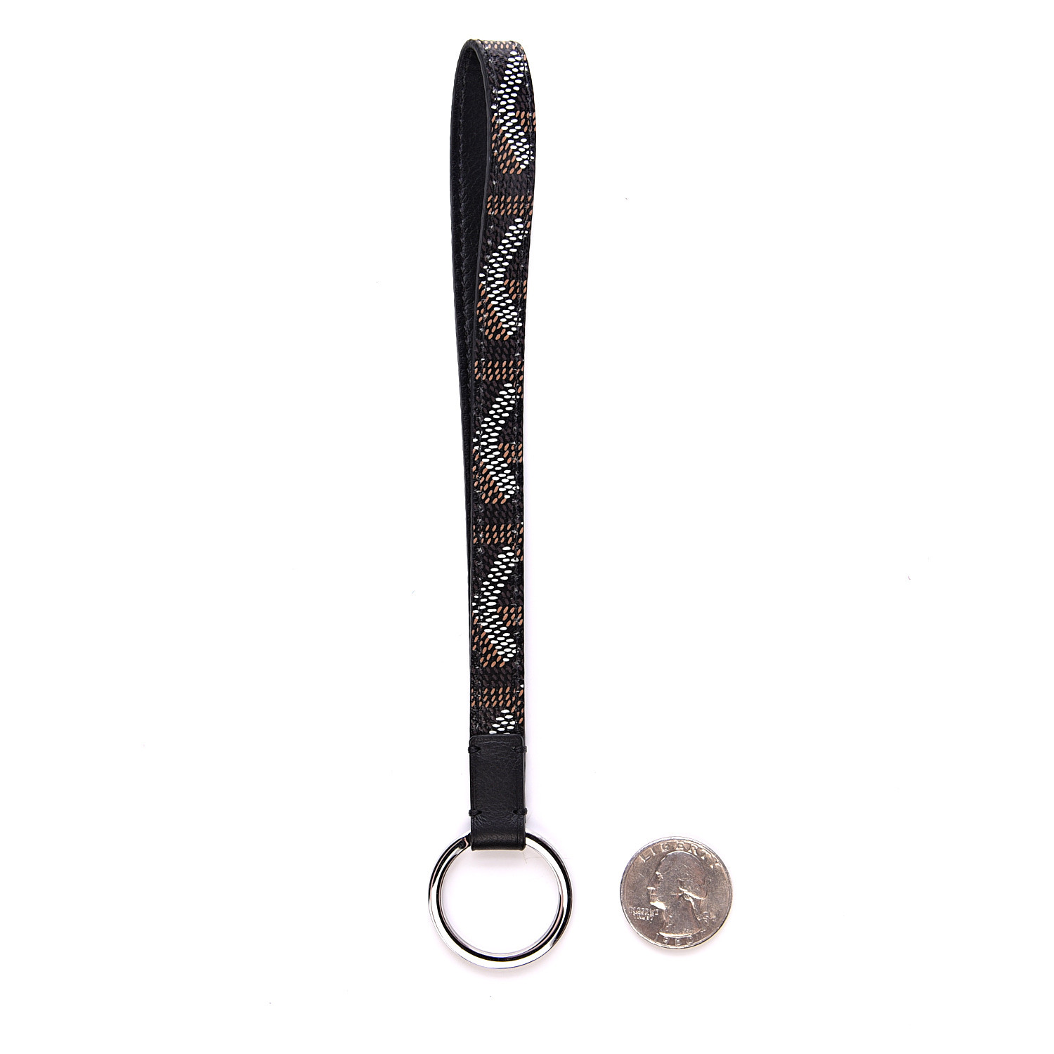 GOYARD Goyardine Sesame Key Holder 