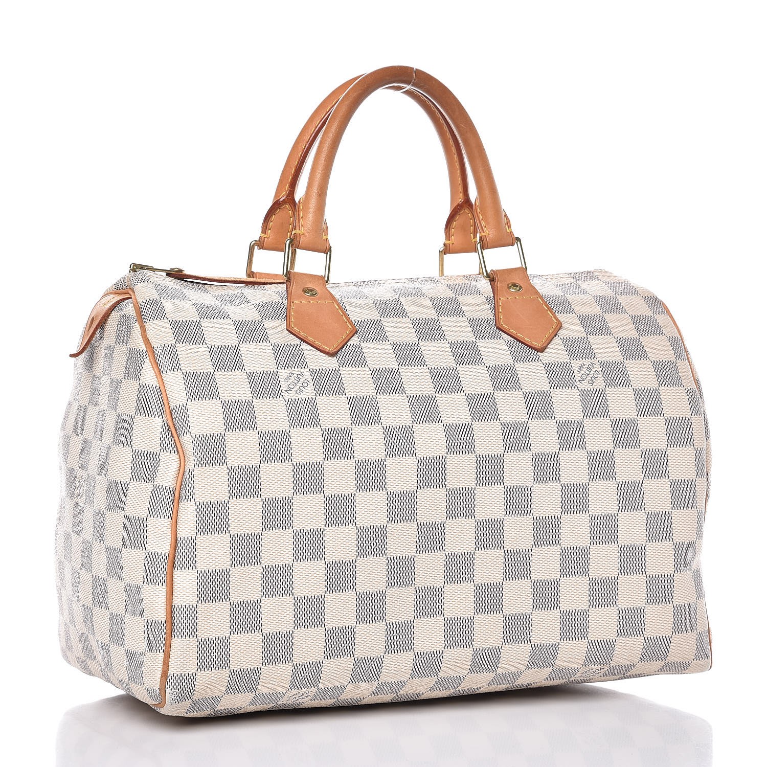 LOUIS VUITTON Damier Azur Speedy 30 328916