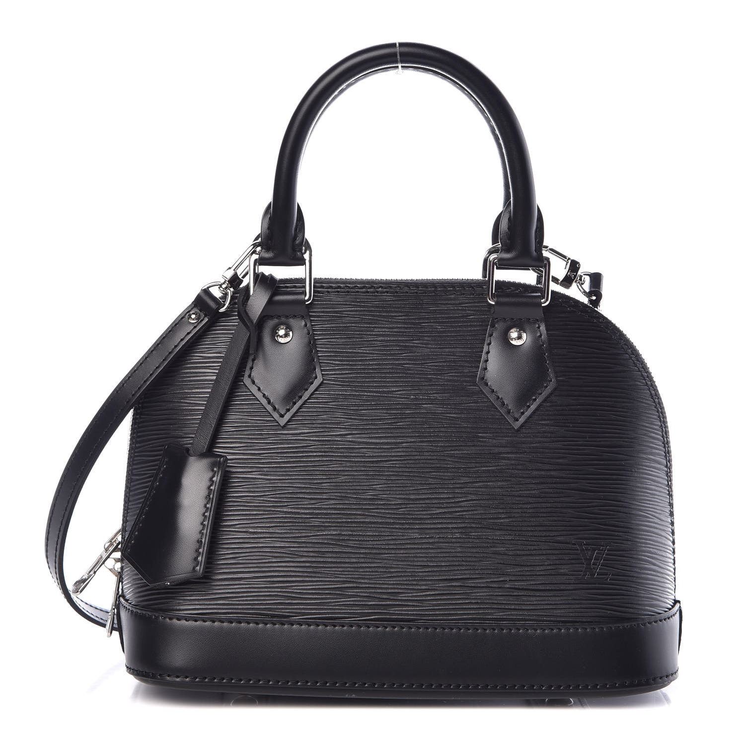 vuitton alma bb epi LOUIS VUITTON Epi Alma BB Black 359621