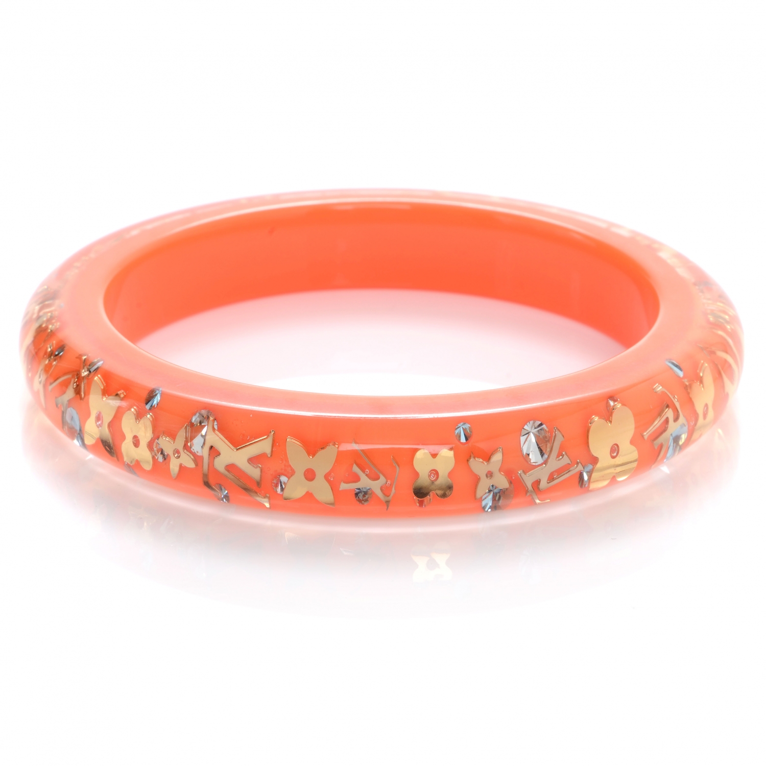 LOUIS VUITTON Inclusion Bracelet PM Orange 47238 | FASHIONPHILE