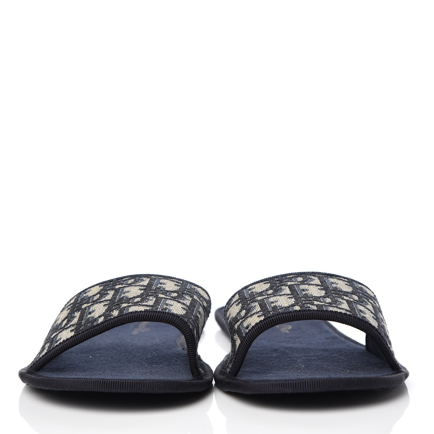 christian dior slippers blue