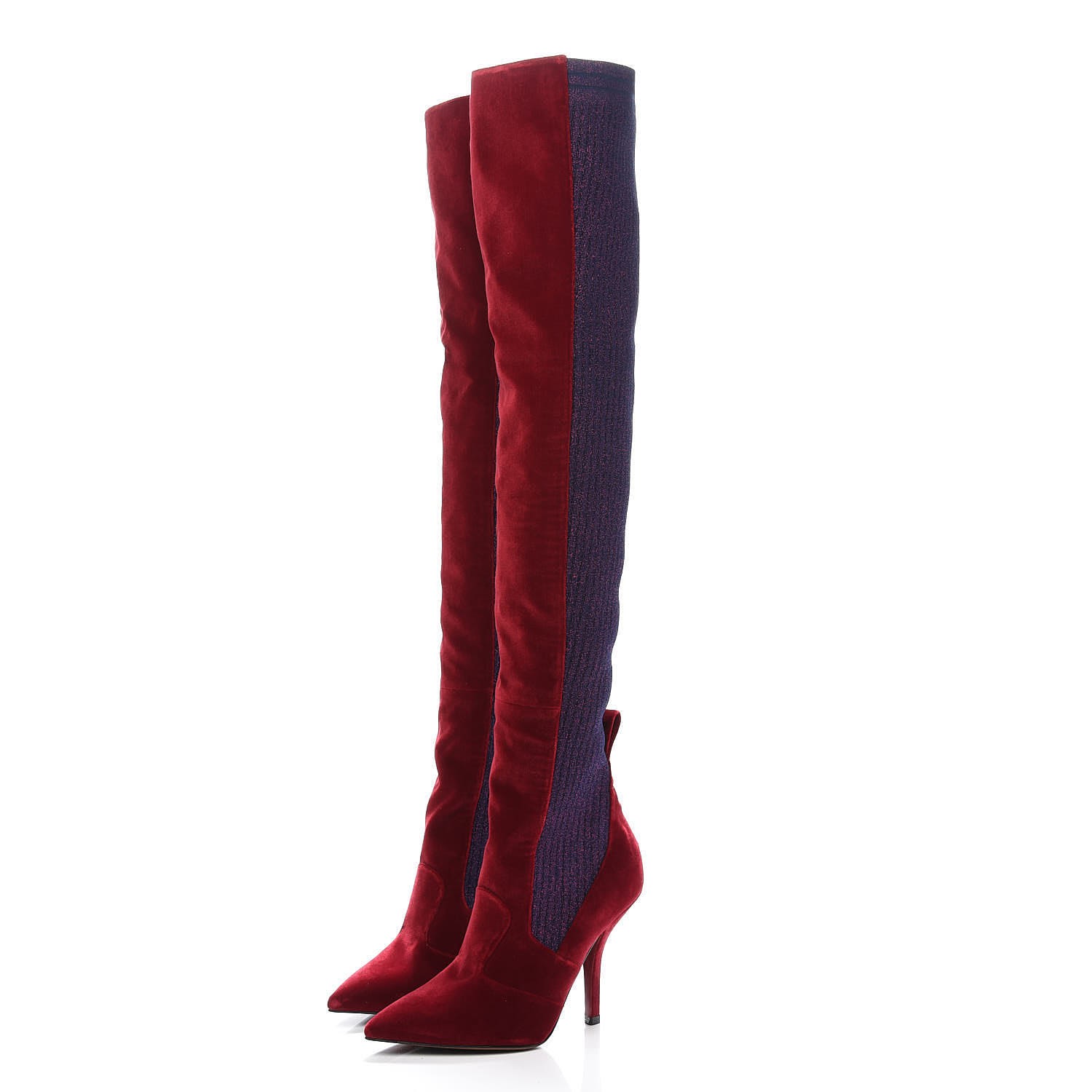 knee high fendi boots