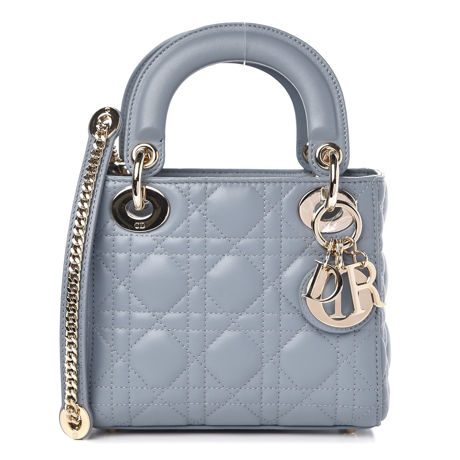 lady dior mini blue