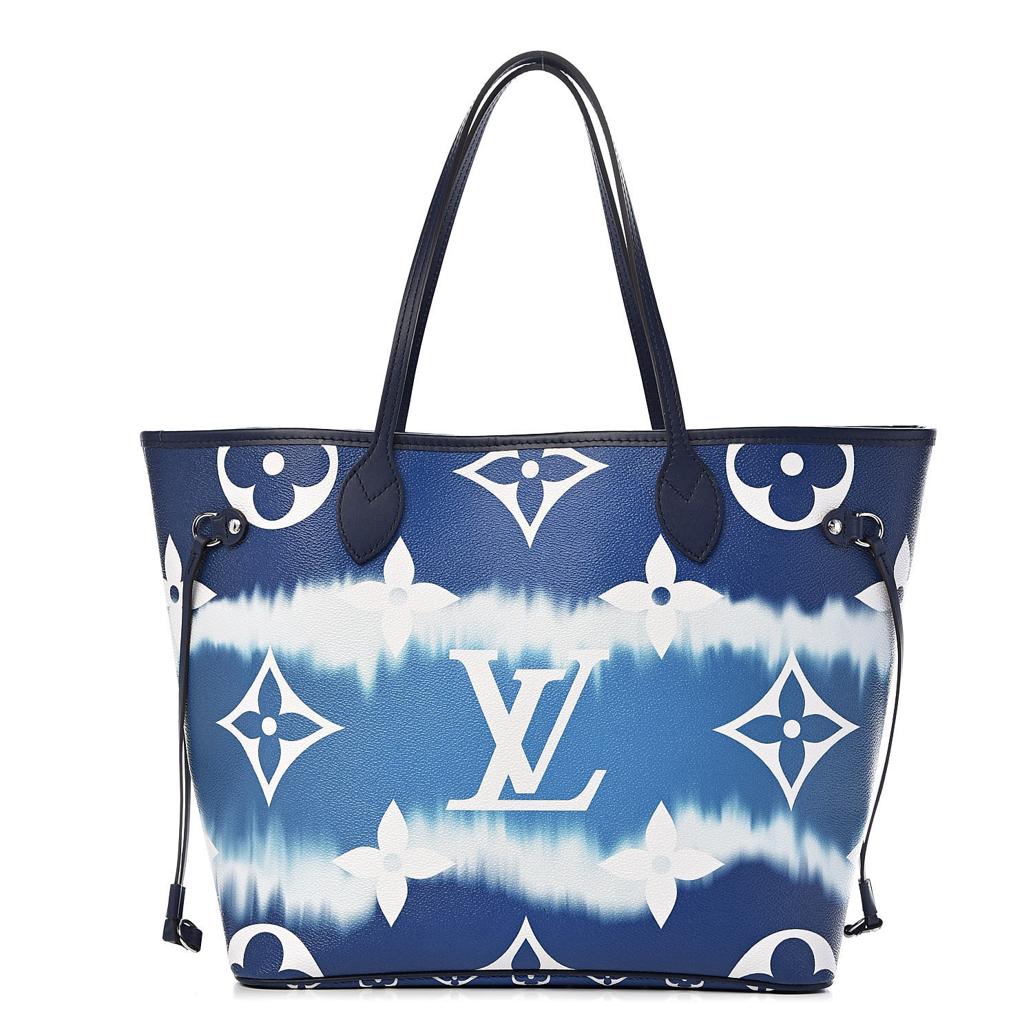 LOUIS VUITTON Monogram Escale Neverfull MM Bleu 513427