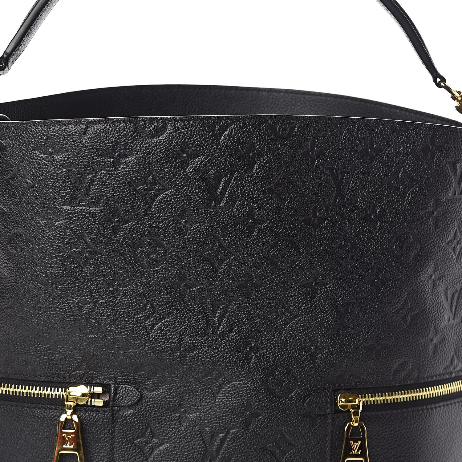 Louis Vuitton, Bags, Authentic Louis Vuitton Melie Empreinte Black