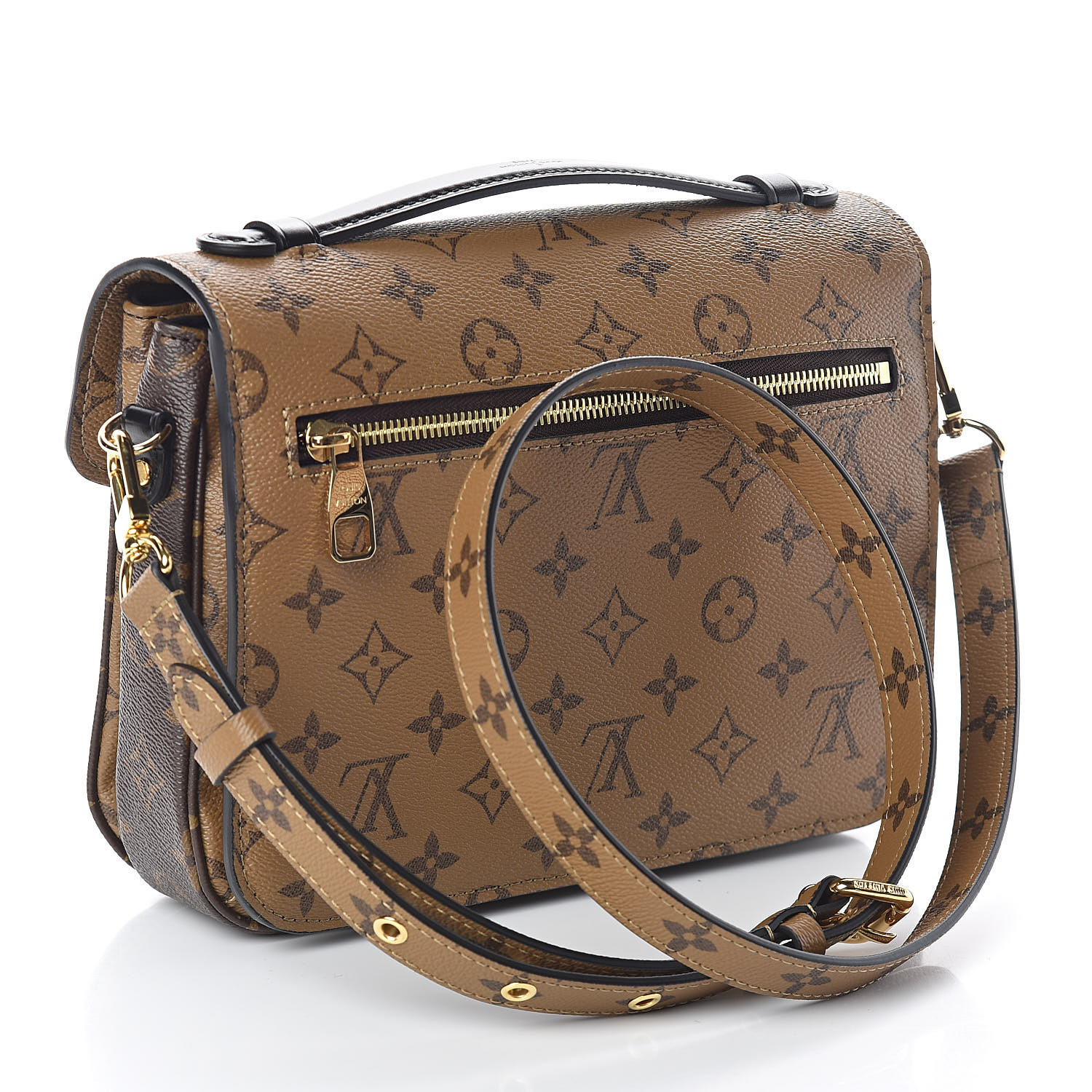 Louis Vuitton Reverse Vs. Monogram Pochette Metis Comparison 