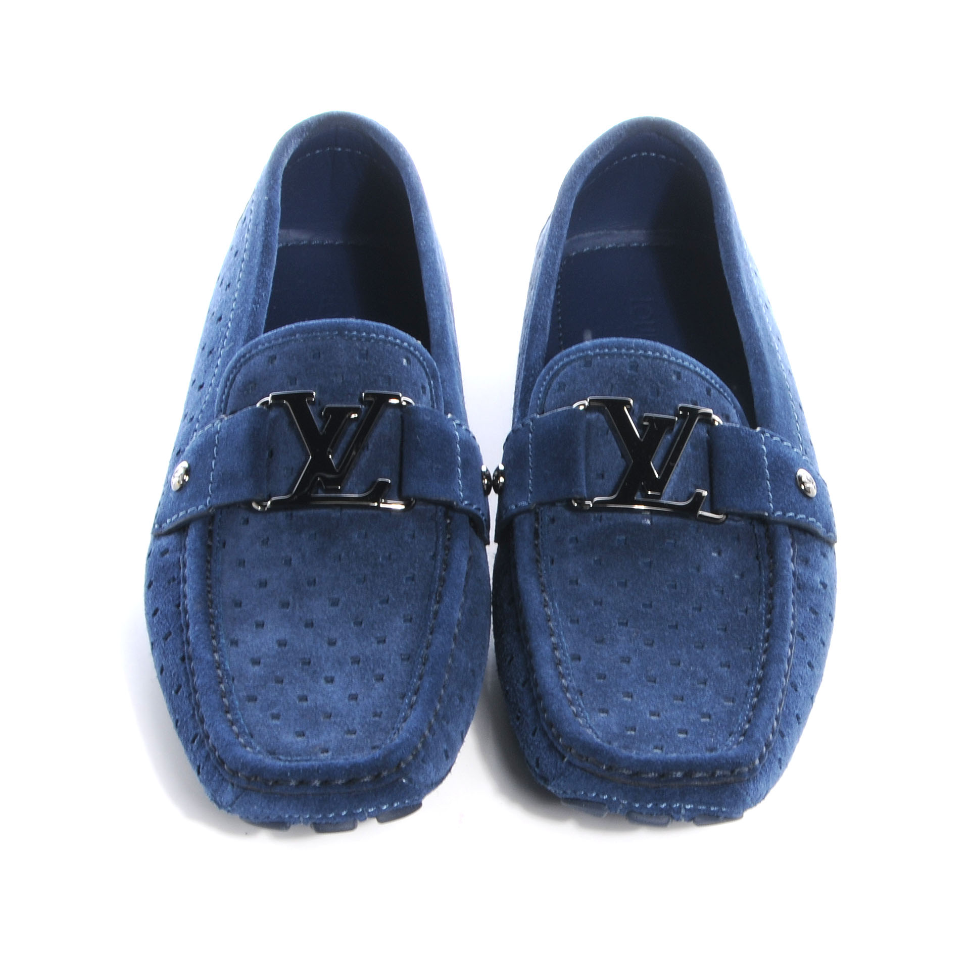 LOUIS VUITTON Perforated Suede Monte 
