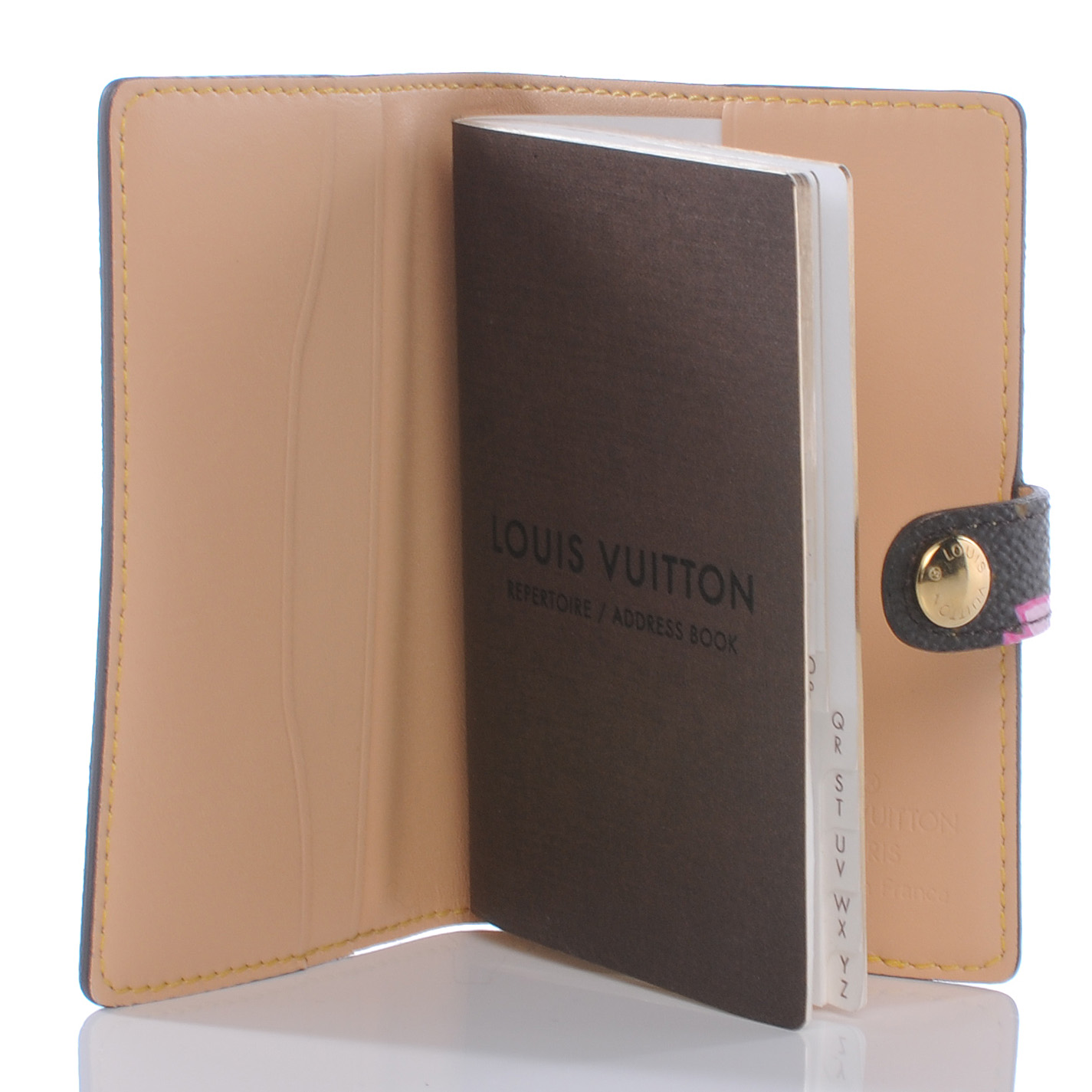 LOUIS VUITTON Monogram Cherry Blossom Mini Agenda Cover 39507