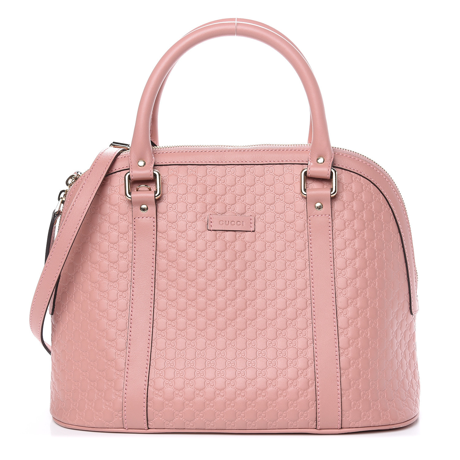 GUCCI Microguccissima Medium Dome Bag Soft Pink 490024