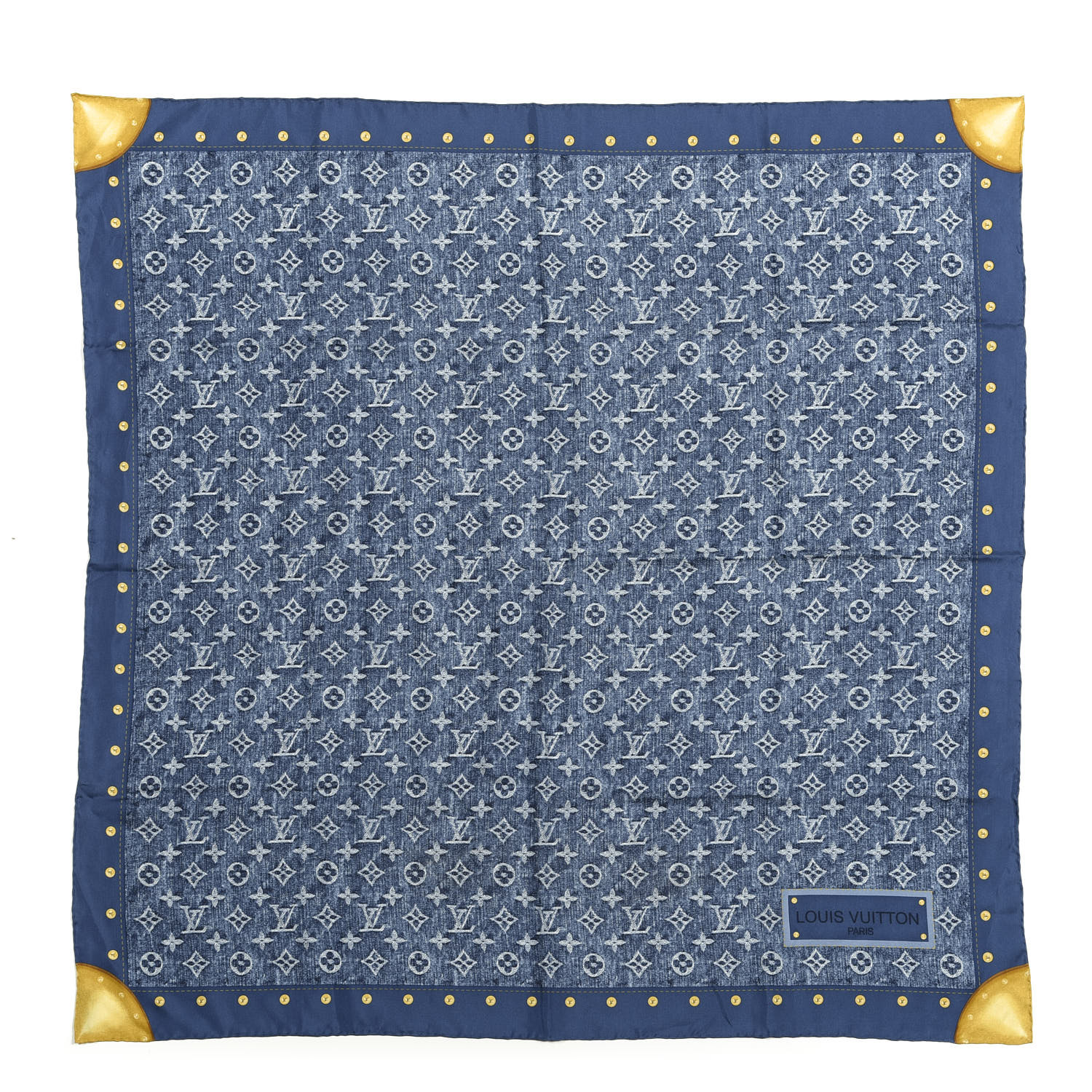 blue bandana louis vuitton