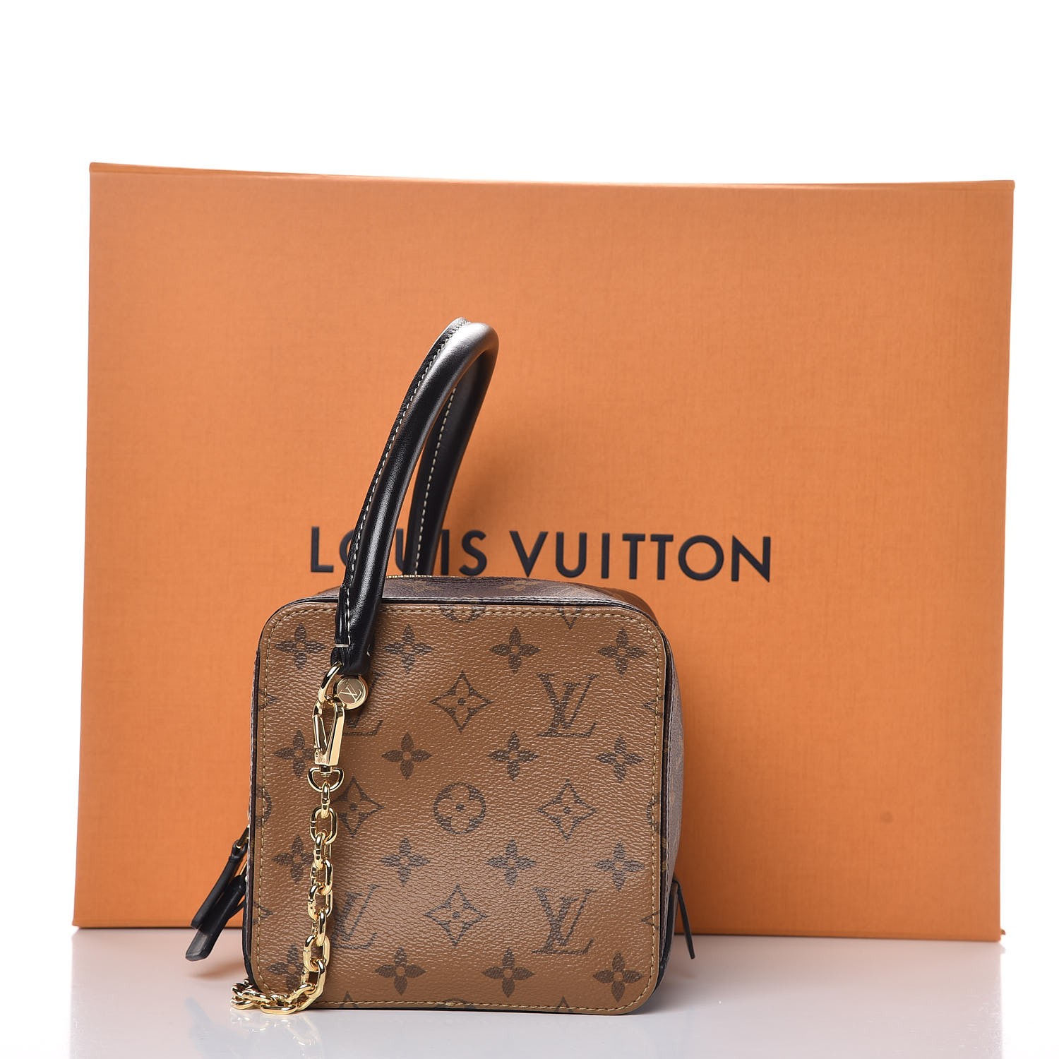 LOUIS VUITTON Reverse Monogram Square Bag 294548