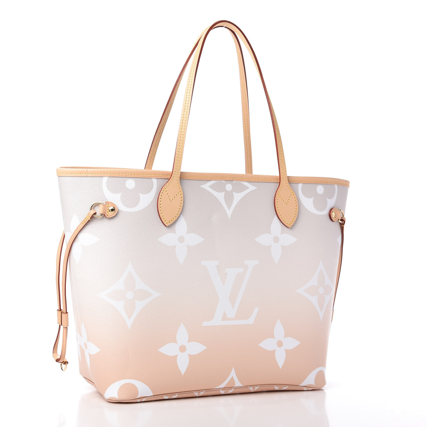 LOUIS VUITTON Monogram Giant By The Pool Neverfull MM Mist 738237