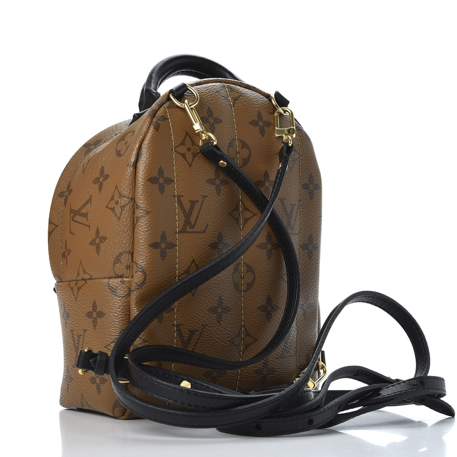 LOUIS VUITTON Monogram Reverse Palm Springs Backpack Mini 571288