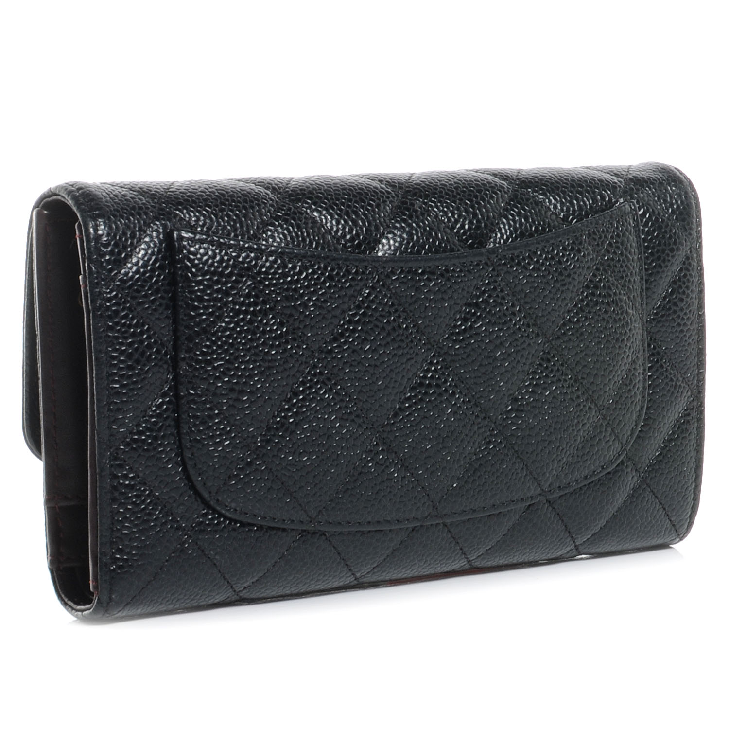 chanel vintage caviar wallet