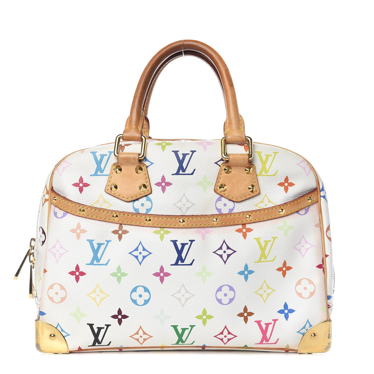 Louis Vuitton Multicolor Trouville White