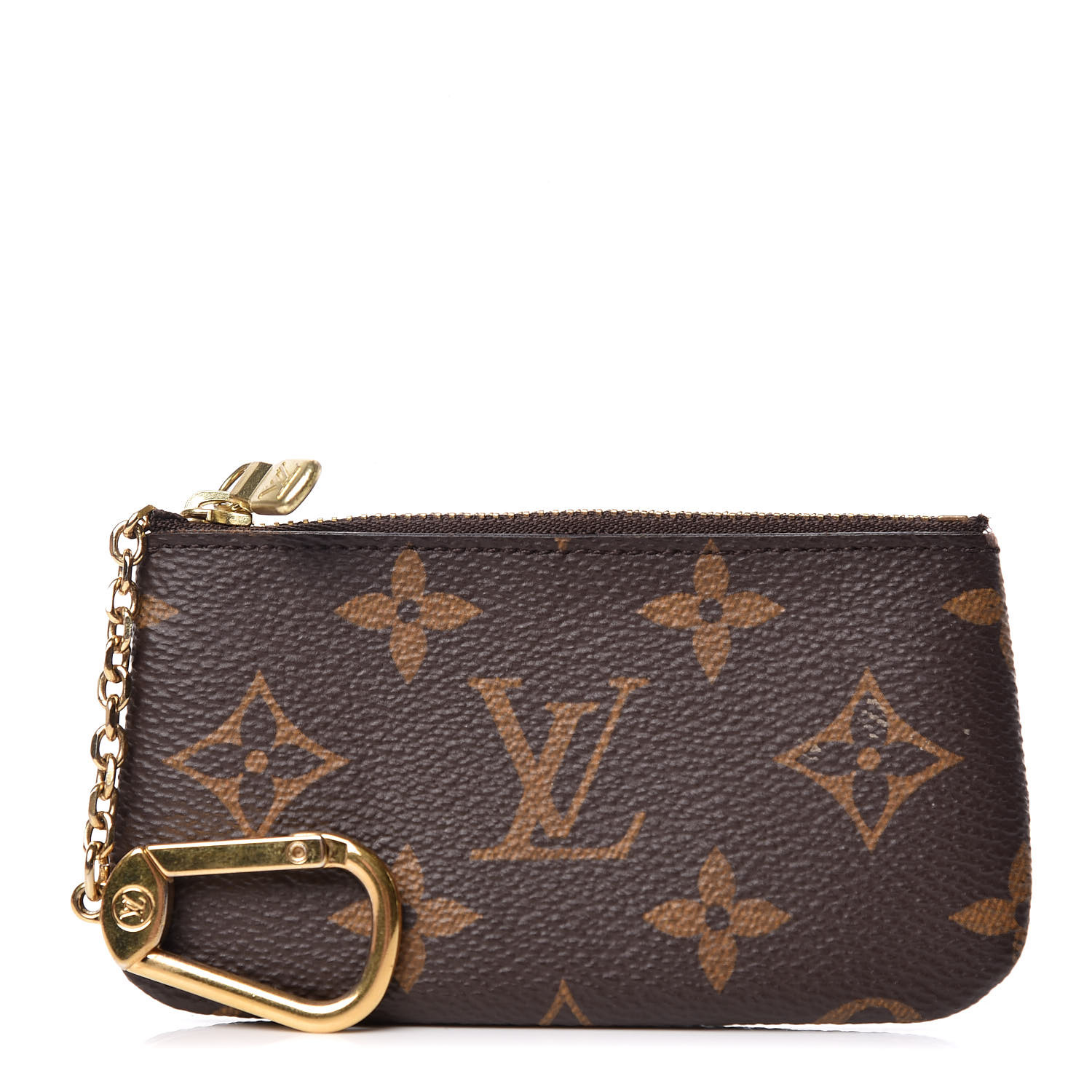 LOUIS VUITTON Monogram Key Pouch 418308