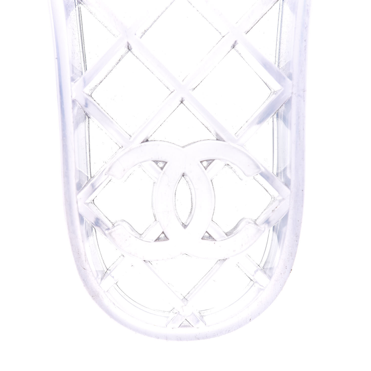 chanel pvc slide