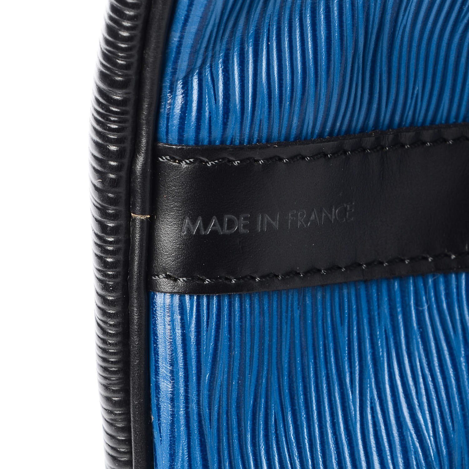 louis vuitton epi colors LOUIS VUITTON Epi Petit Bi-Color Noe Toledo Blue Black 291659