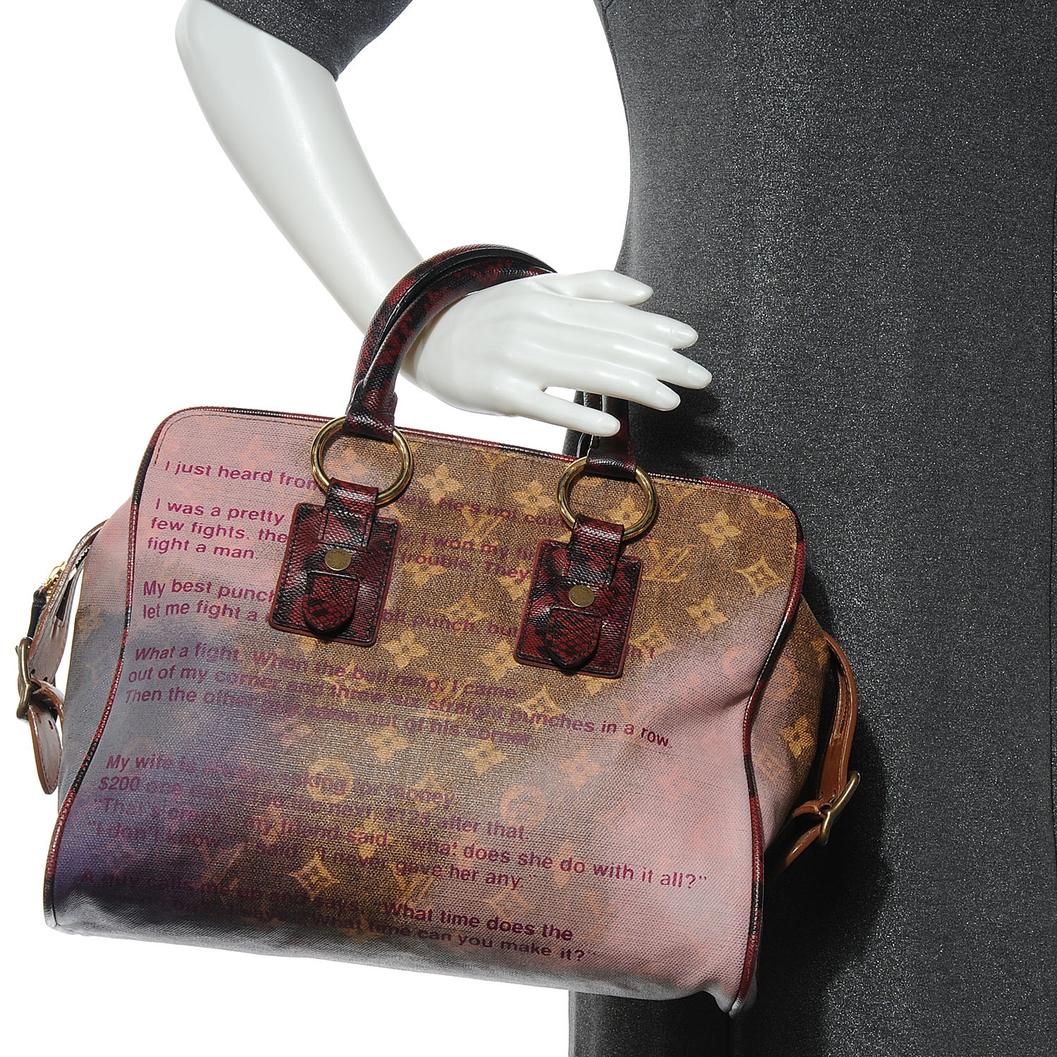 Bought one of my all time grails! Louis Vuitton x Richard Prince Graduate  Jokes Bag : r/handbags
