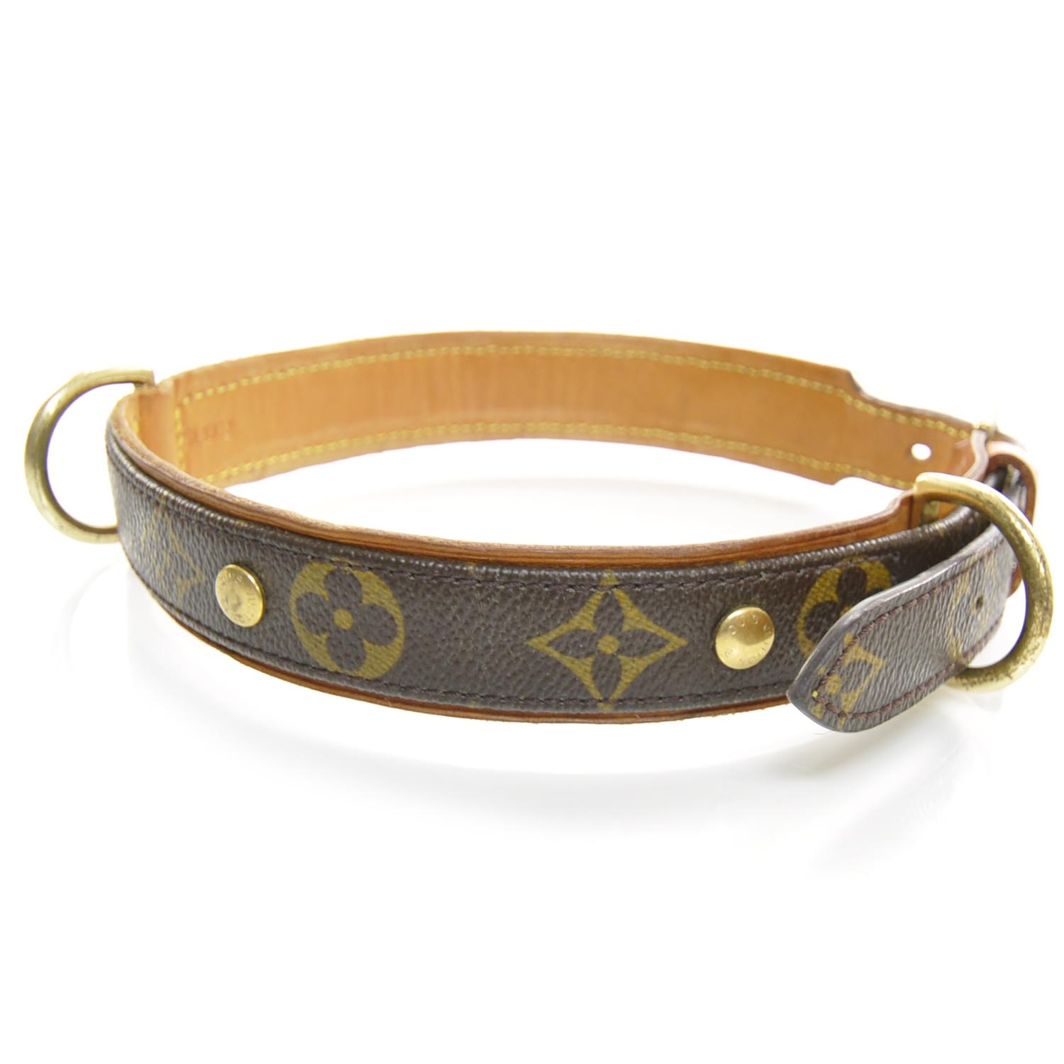 Louis Vuitton Monogram pet collar – Fancy Lux