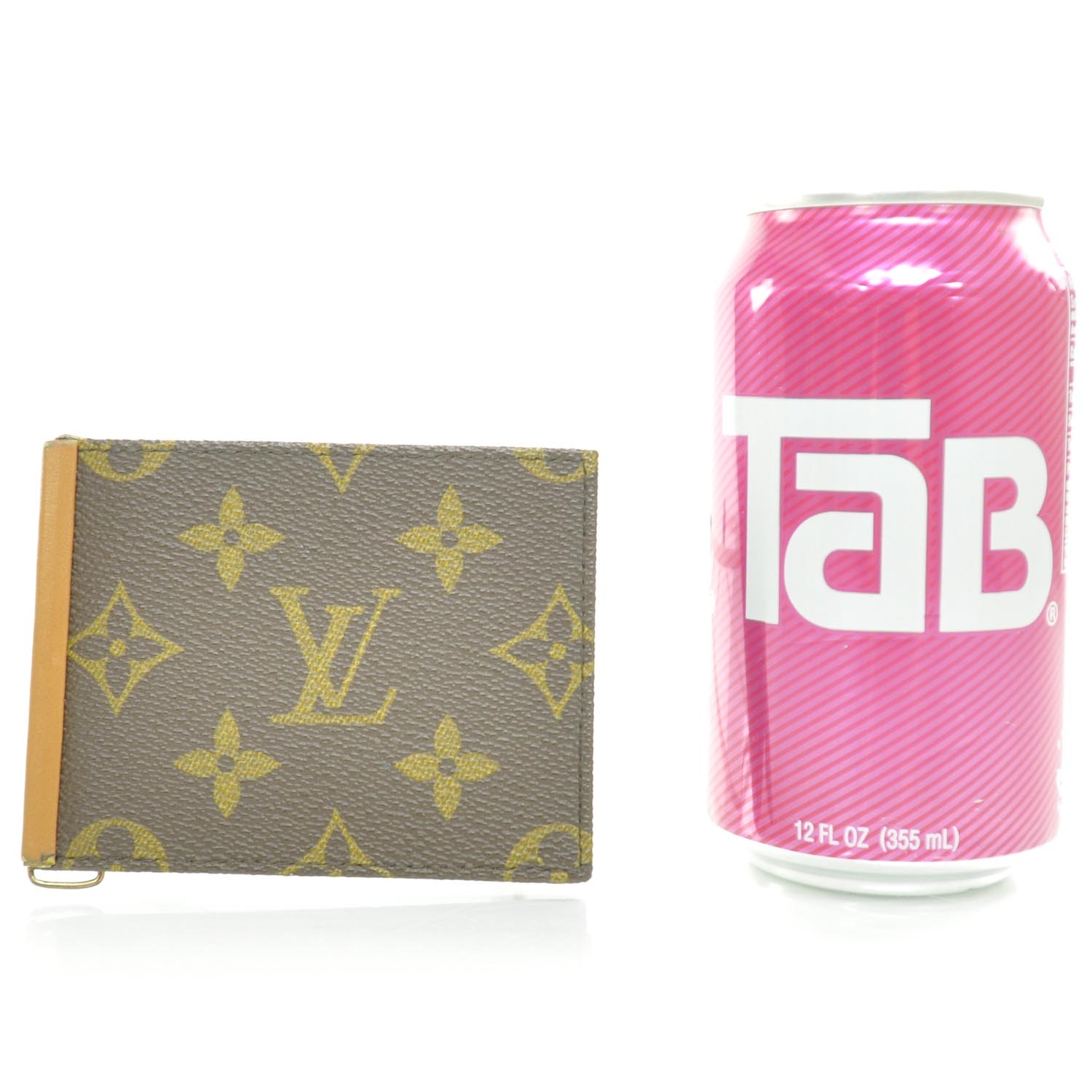 LOUIS VUITTON Monogram Mens Billfold Money Clip Wallet 27390