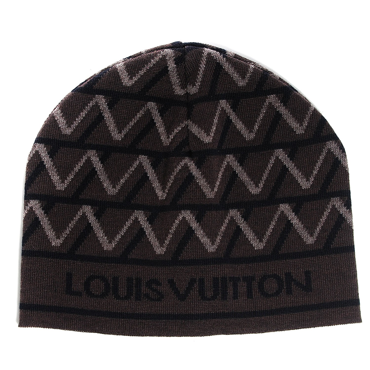 LOUIS VUITTON Wool Bonnet Petit Beanie Hat 105376