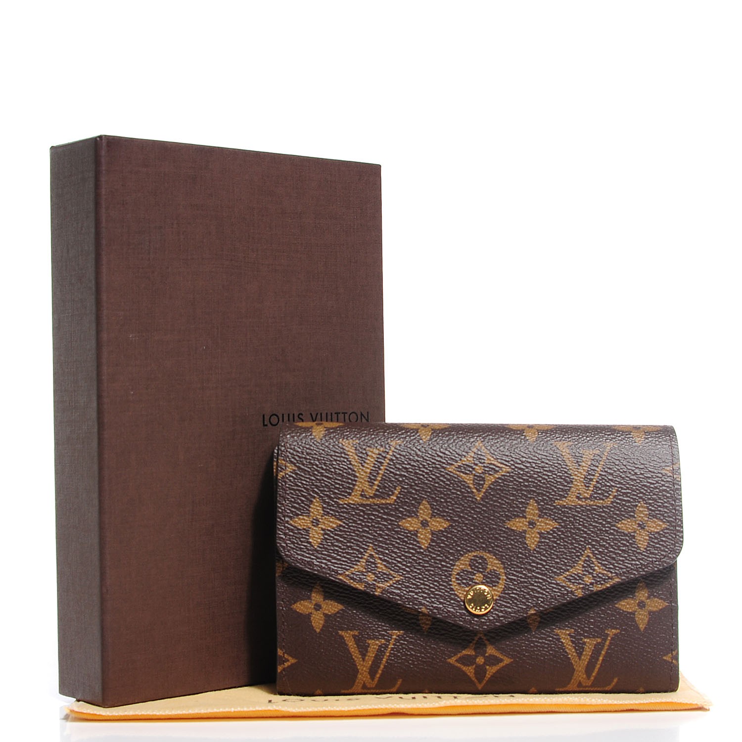 LOUIS VUITTON Monogram Sarah Compact Wallet 109069