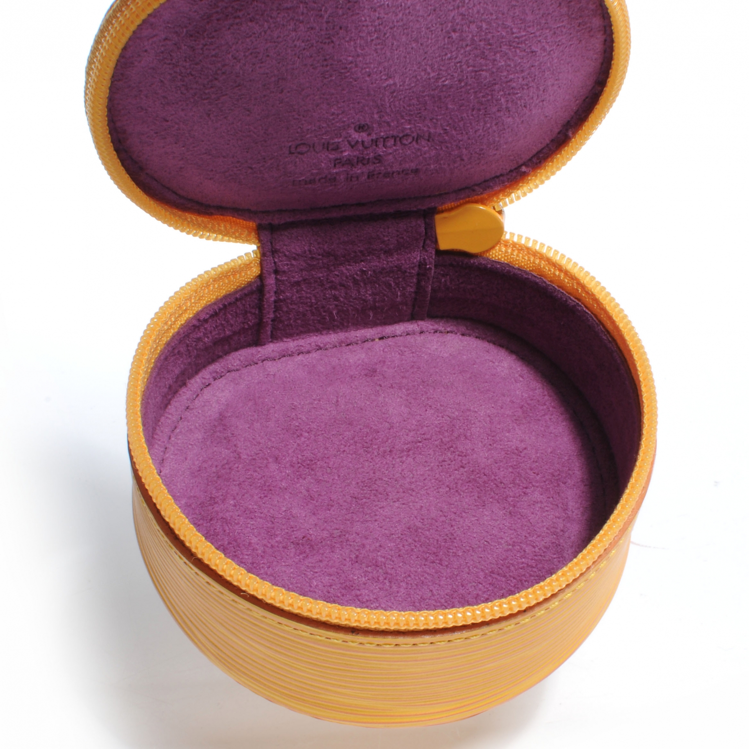 LOUIS VUITTON Epi Ecrin Bijoux 8cm Jewelry Box Tassil 43641