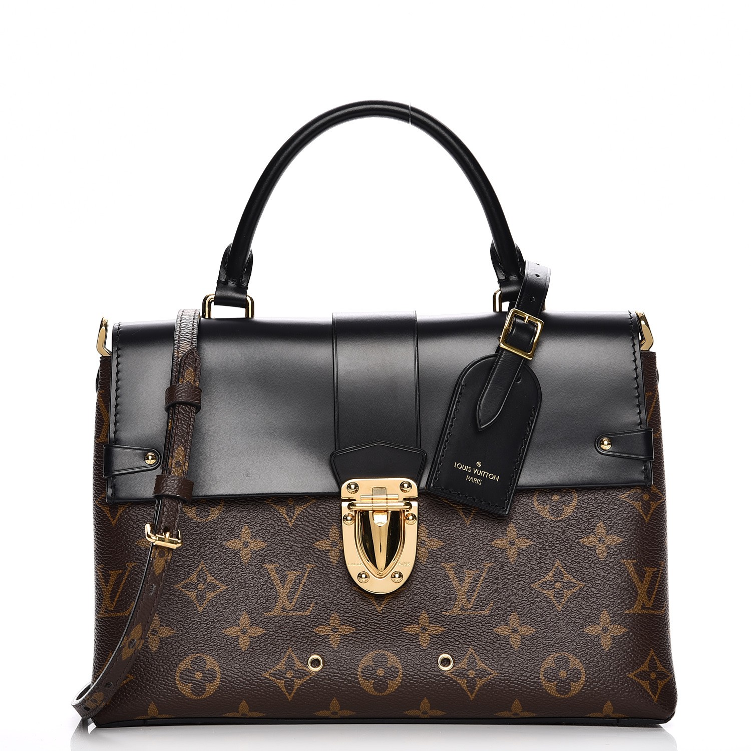 LOUIS VUITTON Monogram One Handle Flap Bag MM 205507