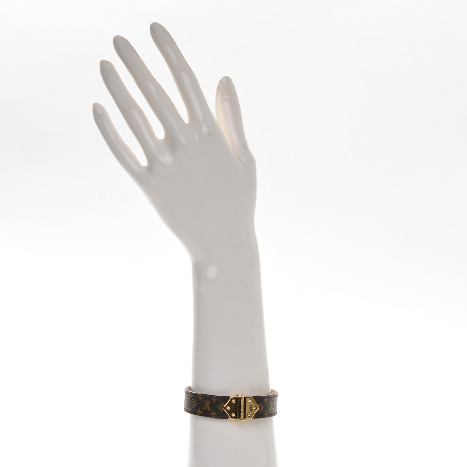 LOUIS VUITTON Monogram Nano Bracelet 19 190026