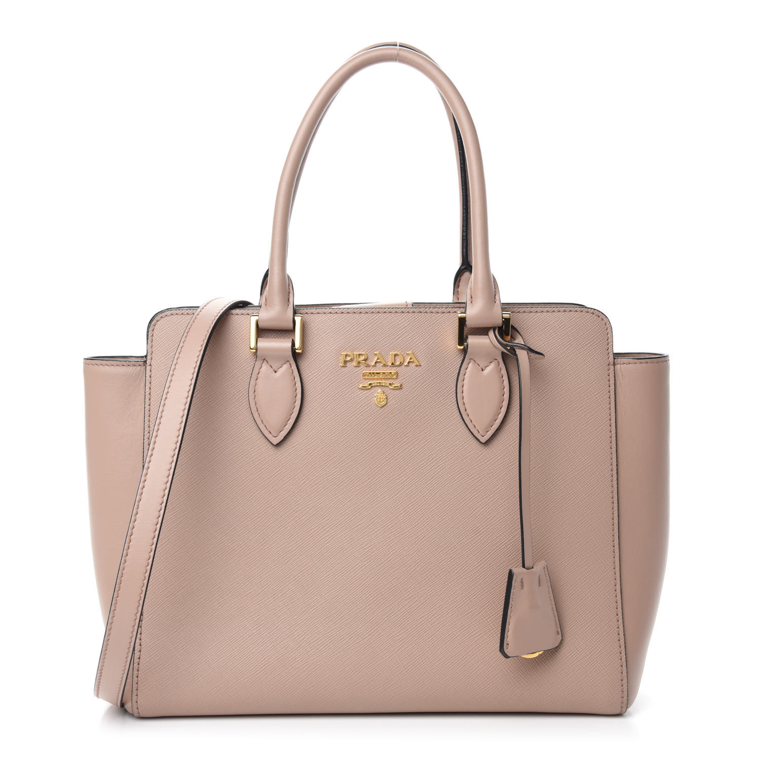 prada soft calf tote