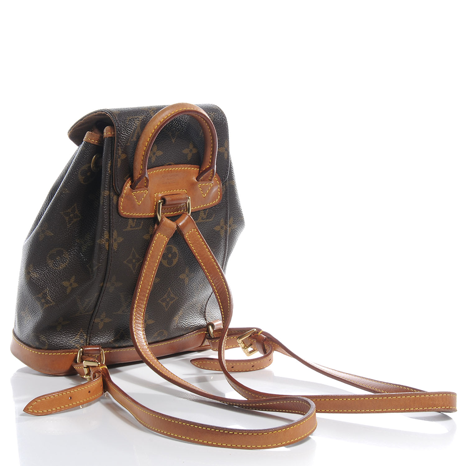 LOUIS VUITTON Monogram Montsouris Mini Backpack Bag 59562
