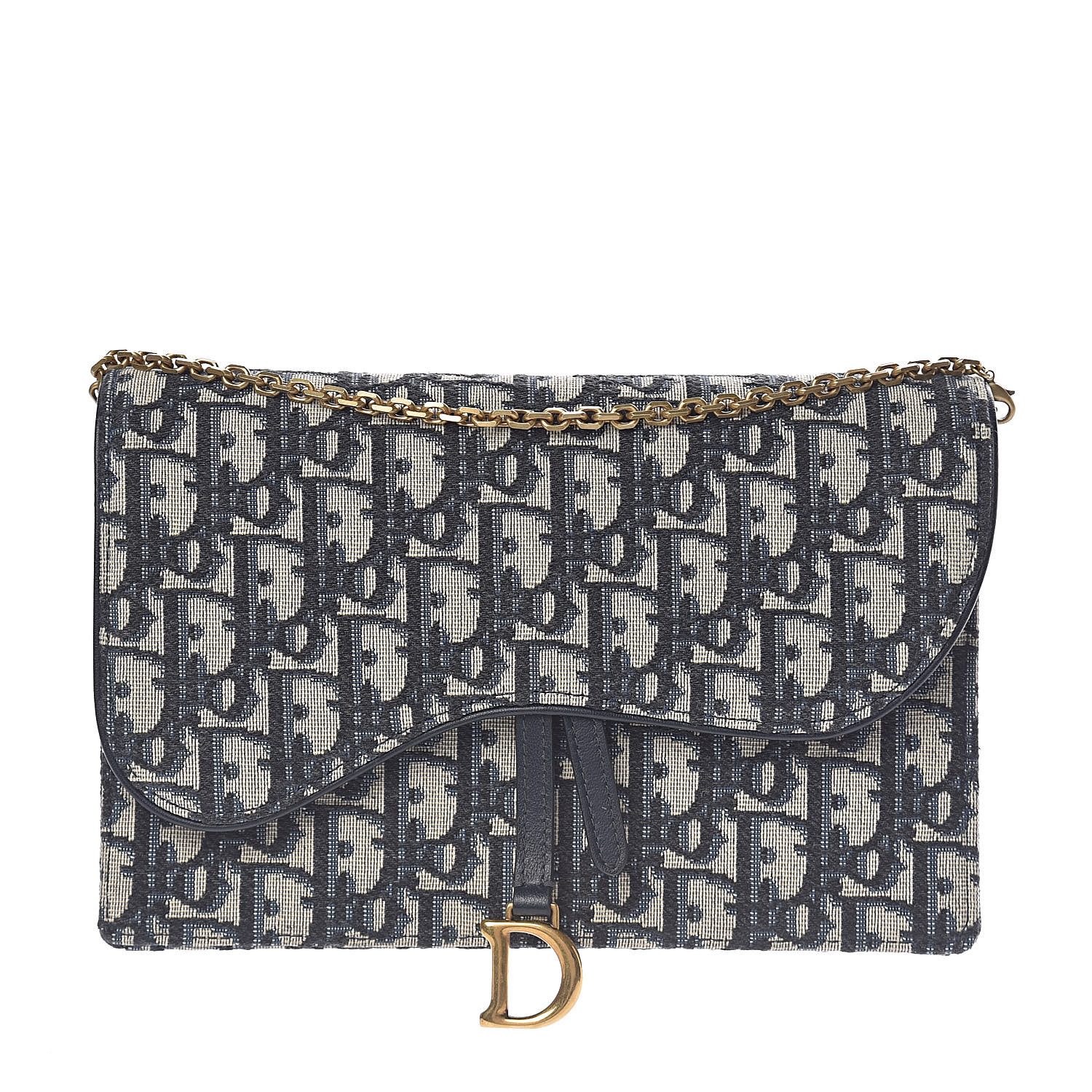 dior long wallet on chain