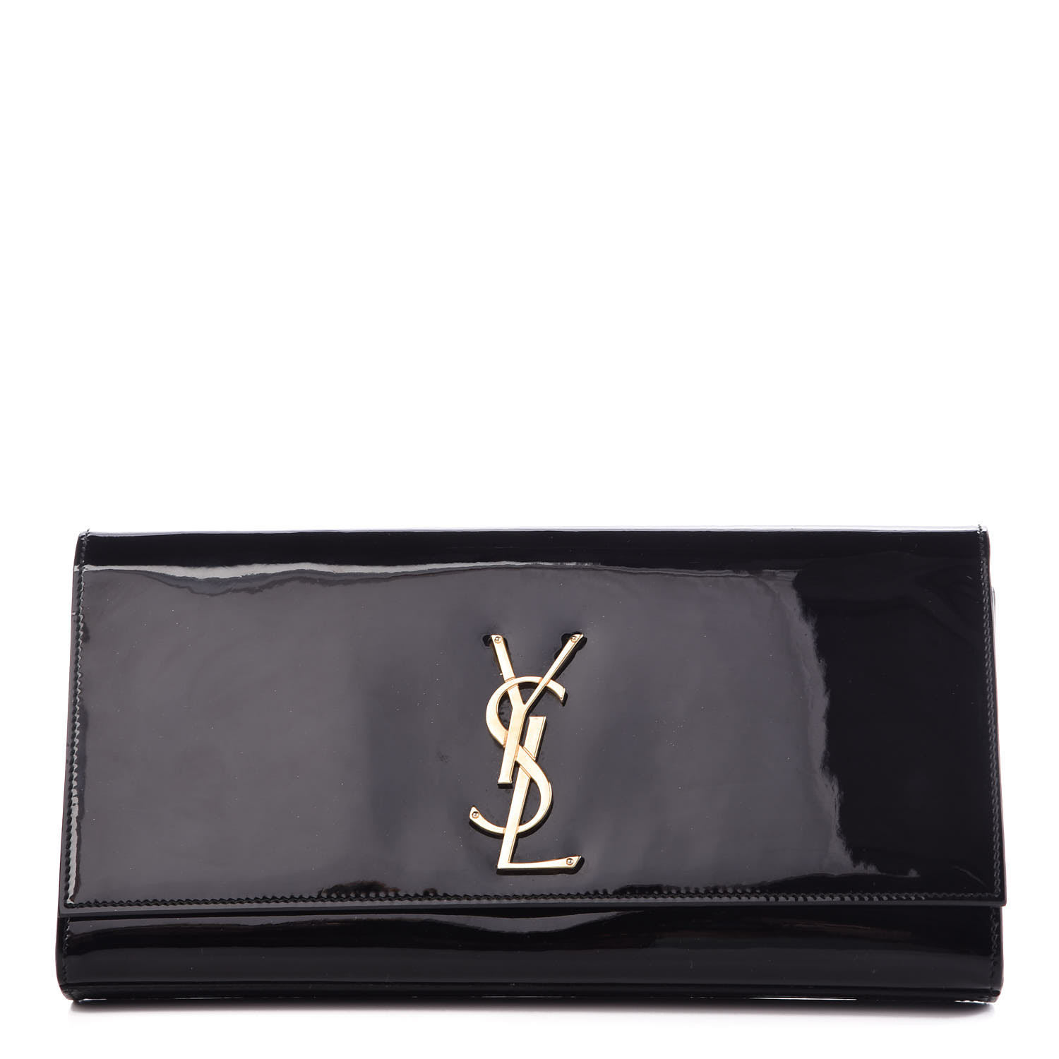 ysl black clutch