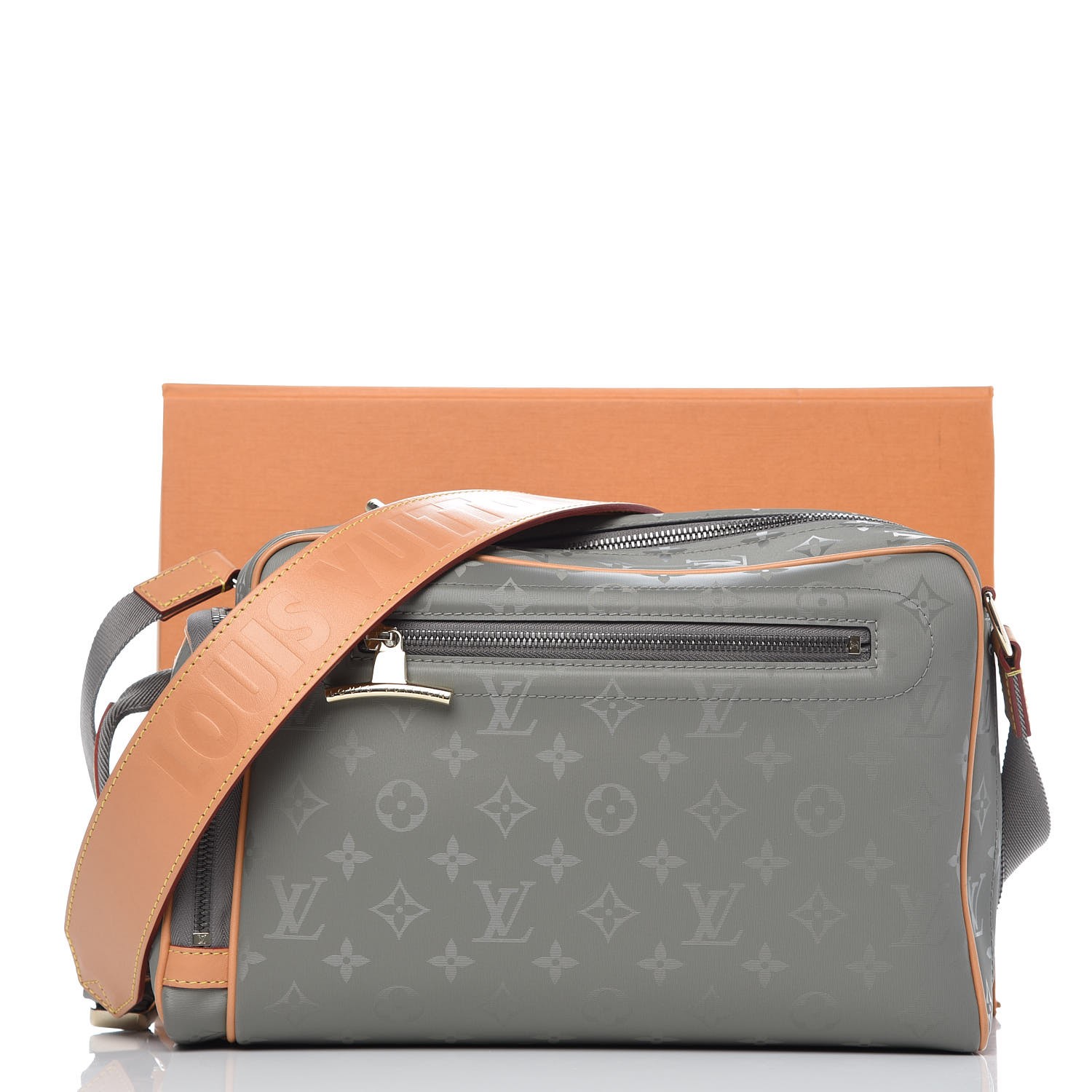 Louis Vuitton Messenger Monogram PM Titanium in Coated Canvas with