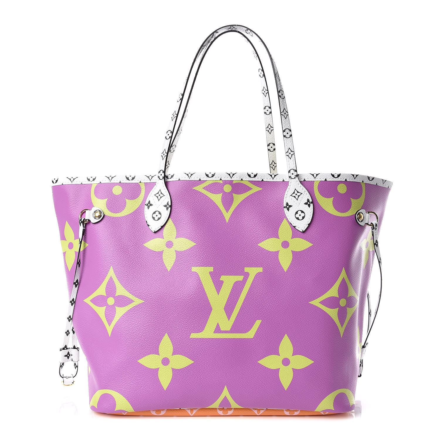LOUIS VUITTON Monogram Giant Neverfull MM Pink Lilac 404083