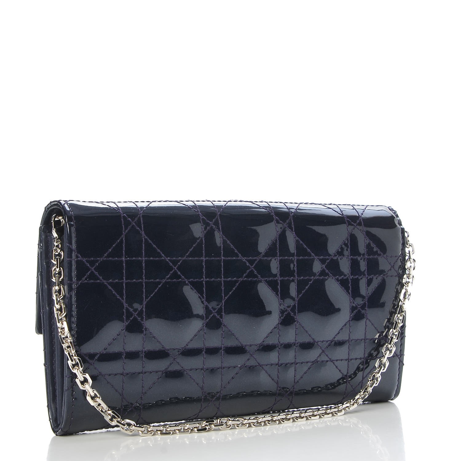 dior long wallet on chain